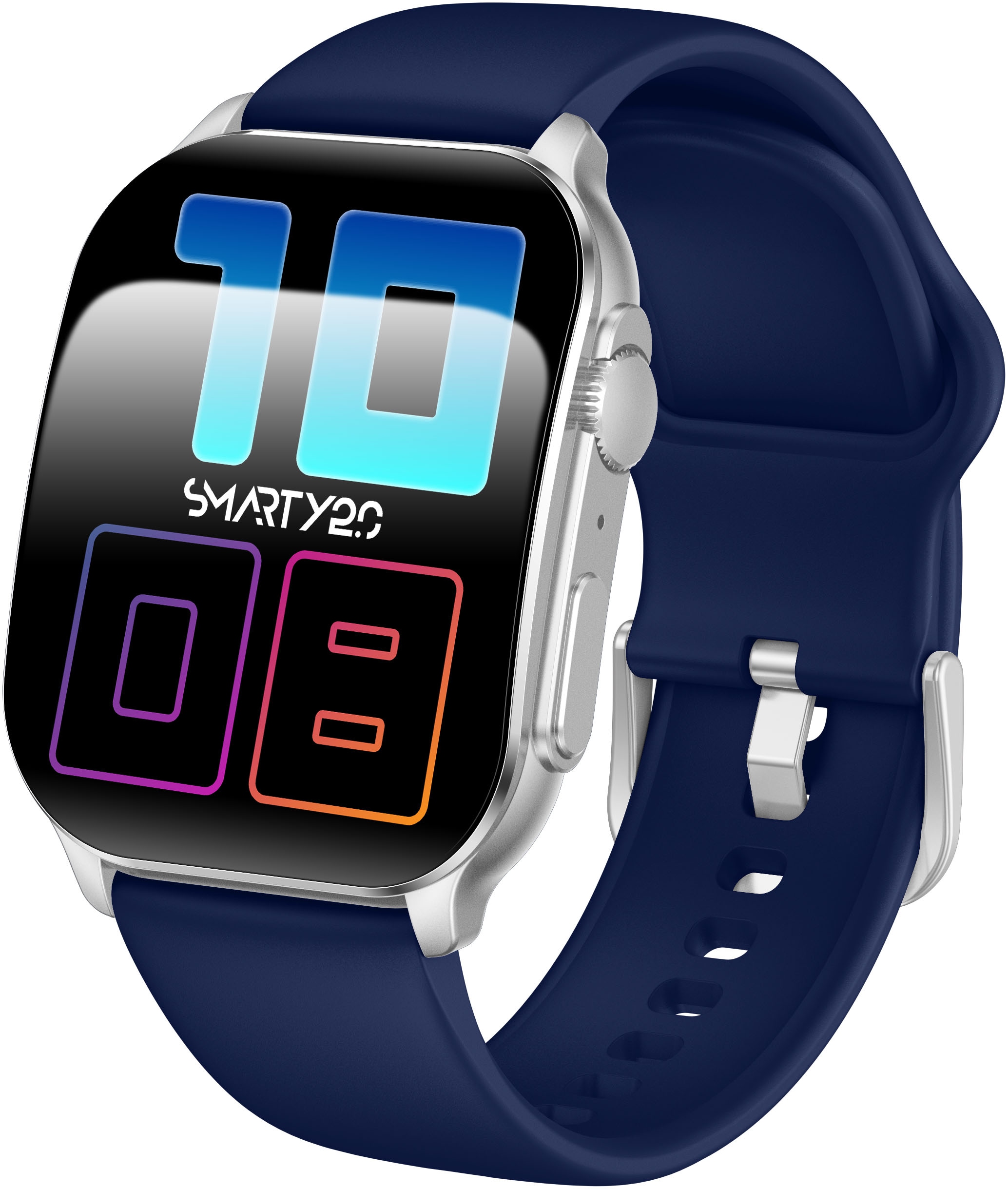SMARTY 2.0 Smartwatch, Armbanduhr, Damenuhr, Herrenuhr, Android5.0+, Apple iOS 9.0+,)