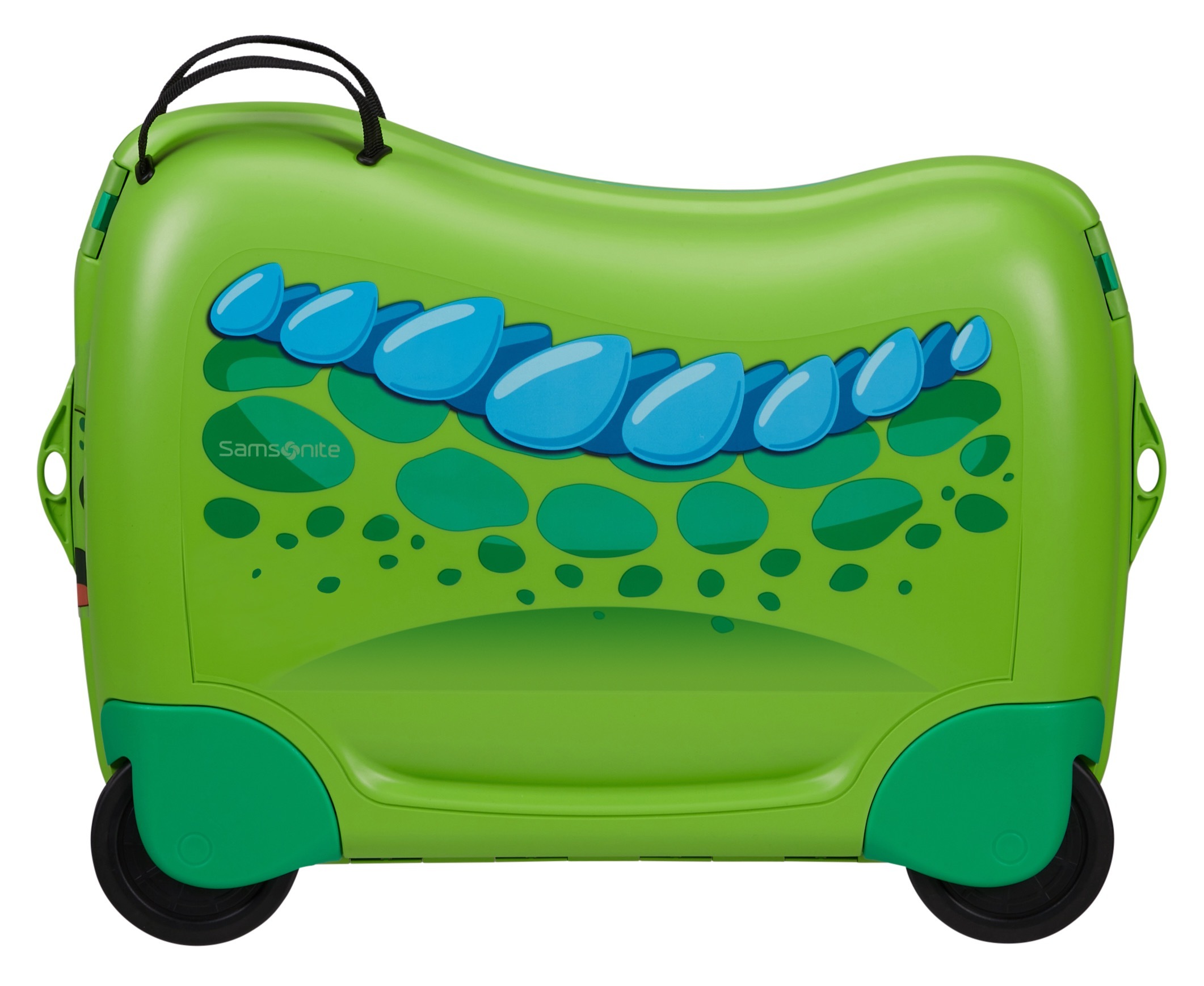 Samsonite Kinderkoffer »DREAM2GO DINOSAUR D.«, 4 Rollen, Kindertrolley Kindergepäck Handgepäck zum Sitzen und Ziehen