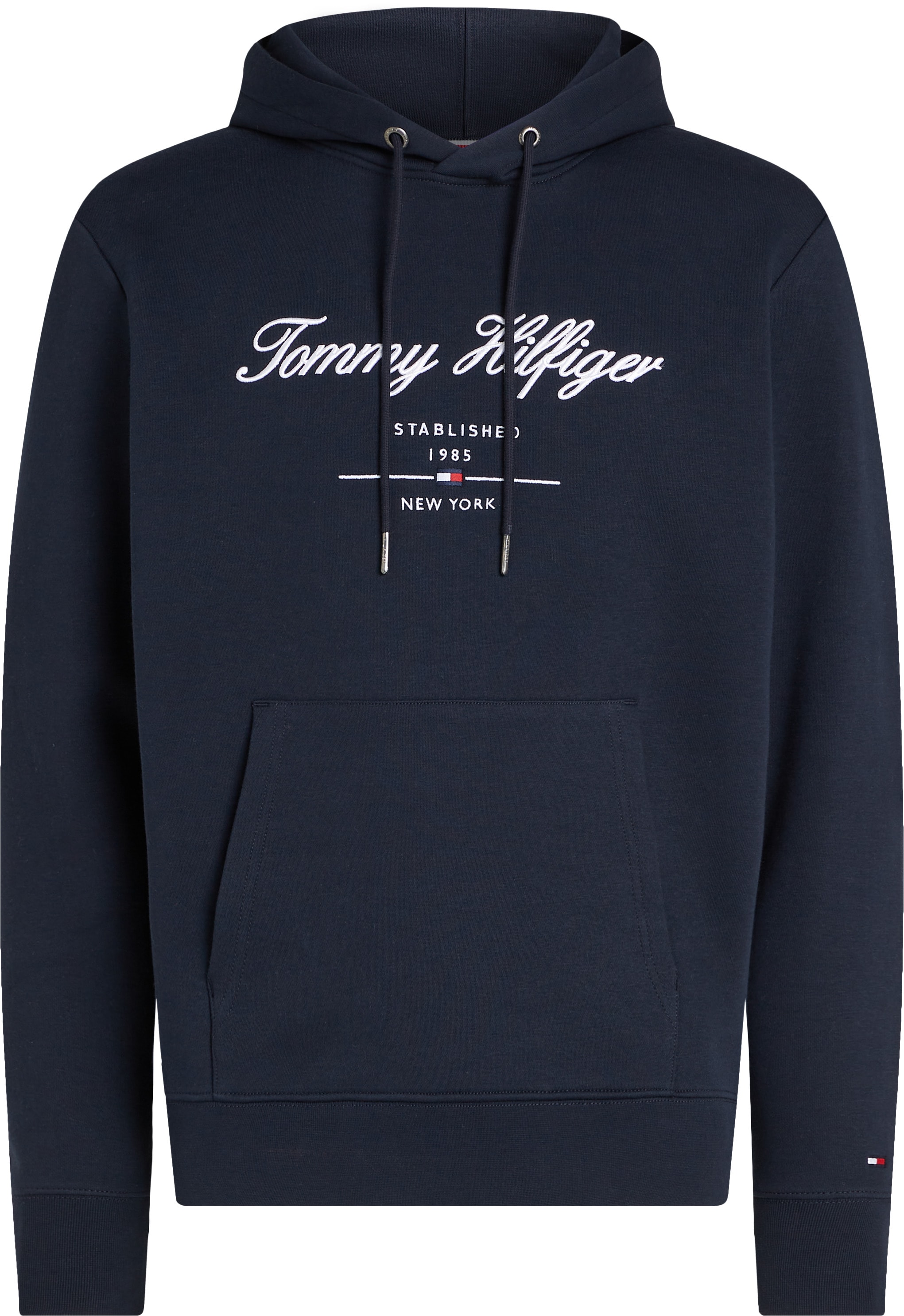 Tommy Hilfiger Big & Tall Sweatshirt »BT-SCRIPT LOGO HOODY-B«, in Großen Größen, Logostickerei