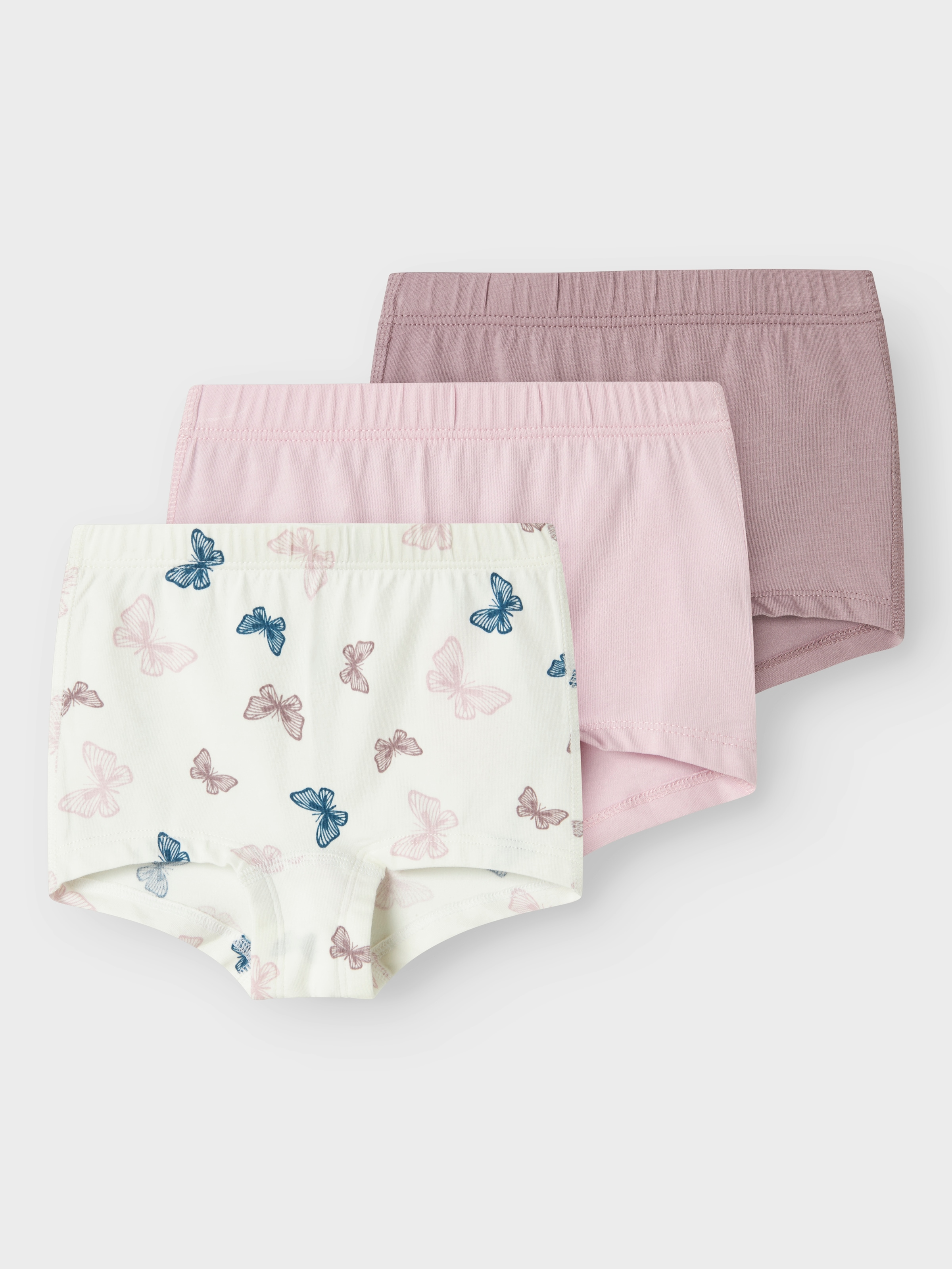 Name It Panty »NMFTIGHTS 3P JET STREAM BUTTERFLY NOOS«, (Packung, 3 St.)