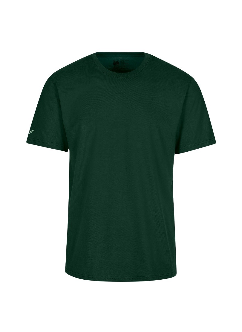 Trigema T-Shirt »TRIGEMA T-Shirt mit bei ♕ DELUXE Knopfleiste Baumwolle«