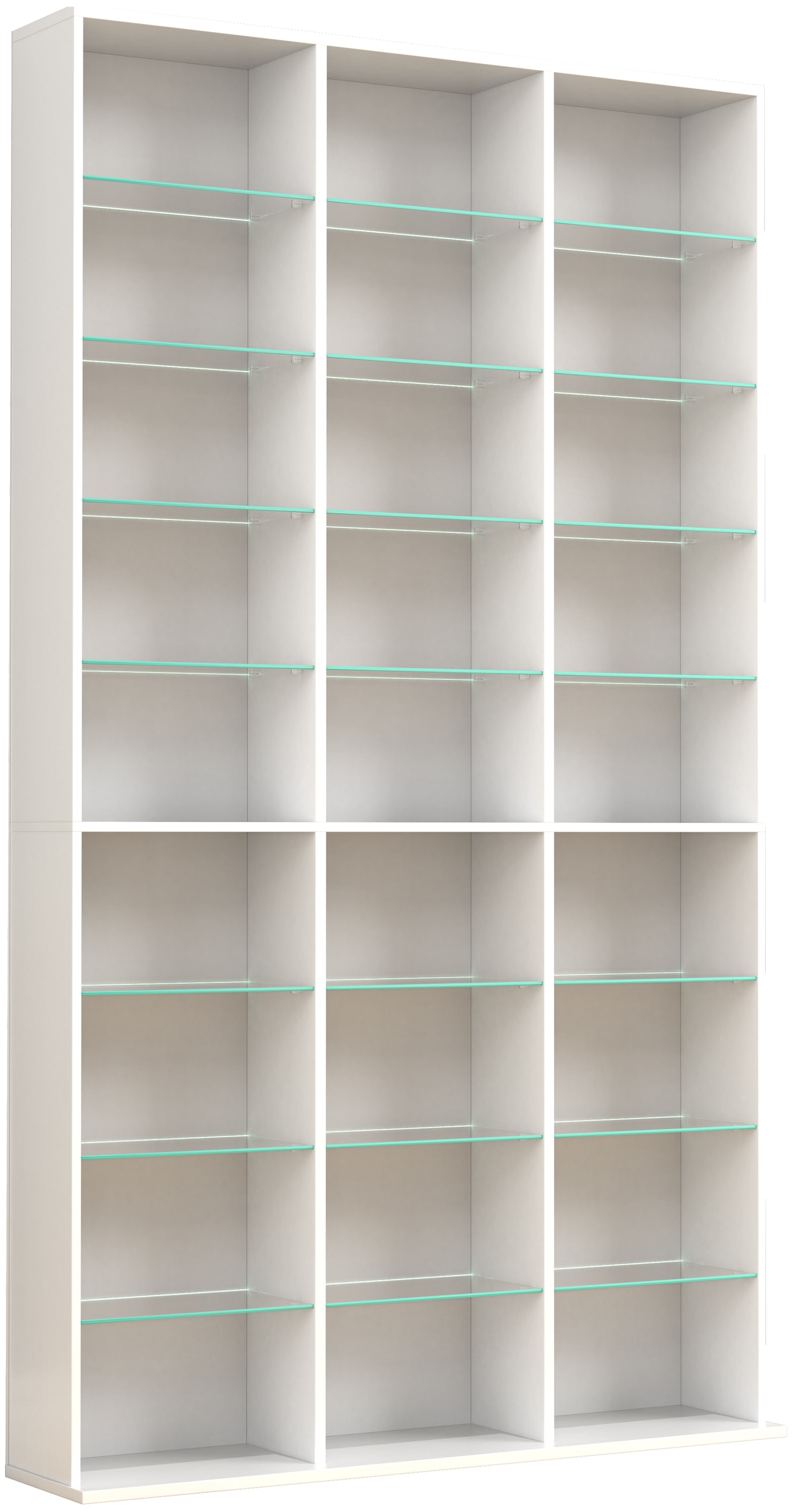 VCM Standregal »Holz CD DVD Standregal Bücherregal Regal Zilas XL« 1 Stk. tlg.