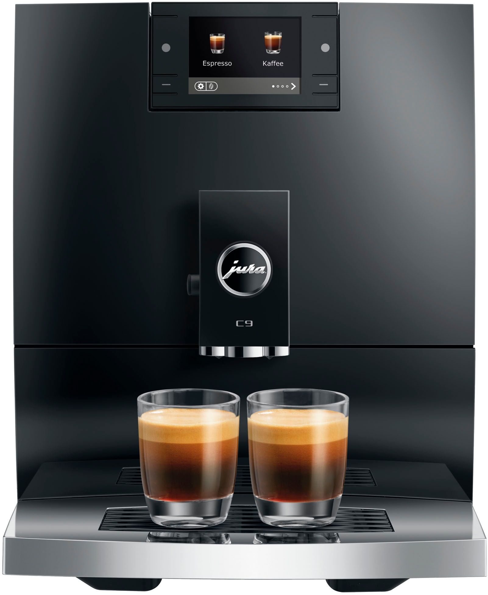 JURA Kaffeevollautomat »15753 C9 (EA), Piano Black« 17 Spezialitäten, WiFi, Hot&Light Brew, Feinschaum