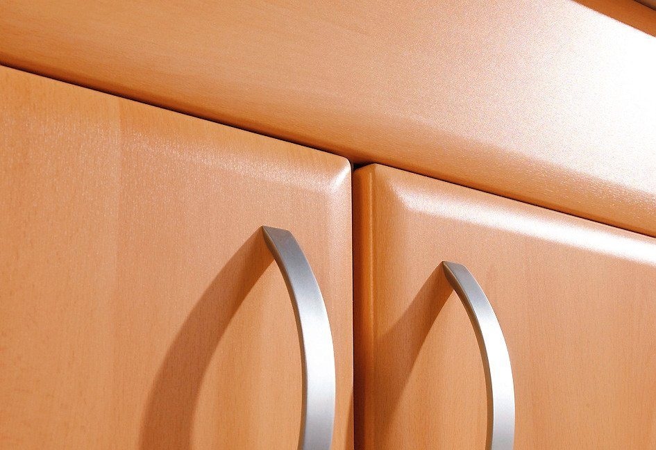 wiho Küchen Küchenzeile »Prag«, mit E-Geräten, Breite 280 cm