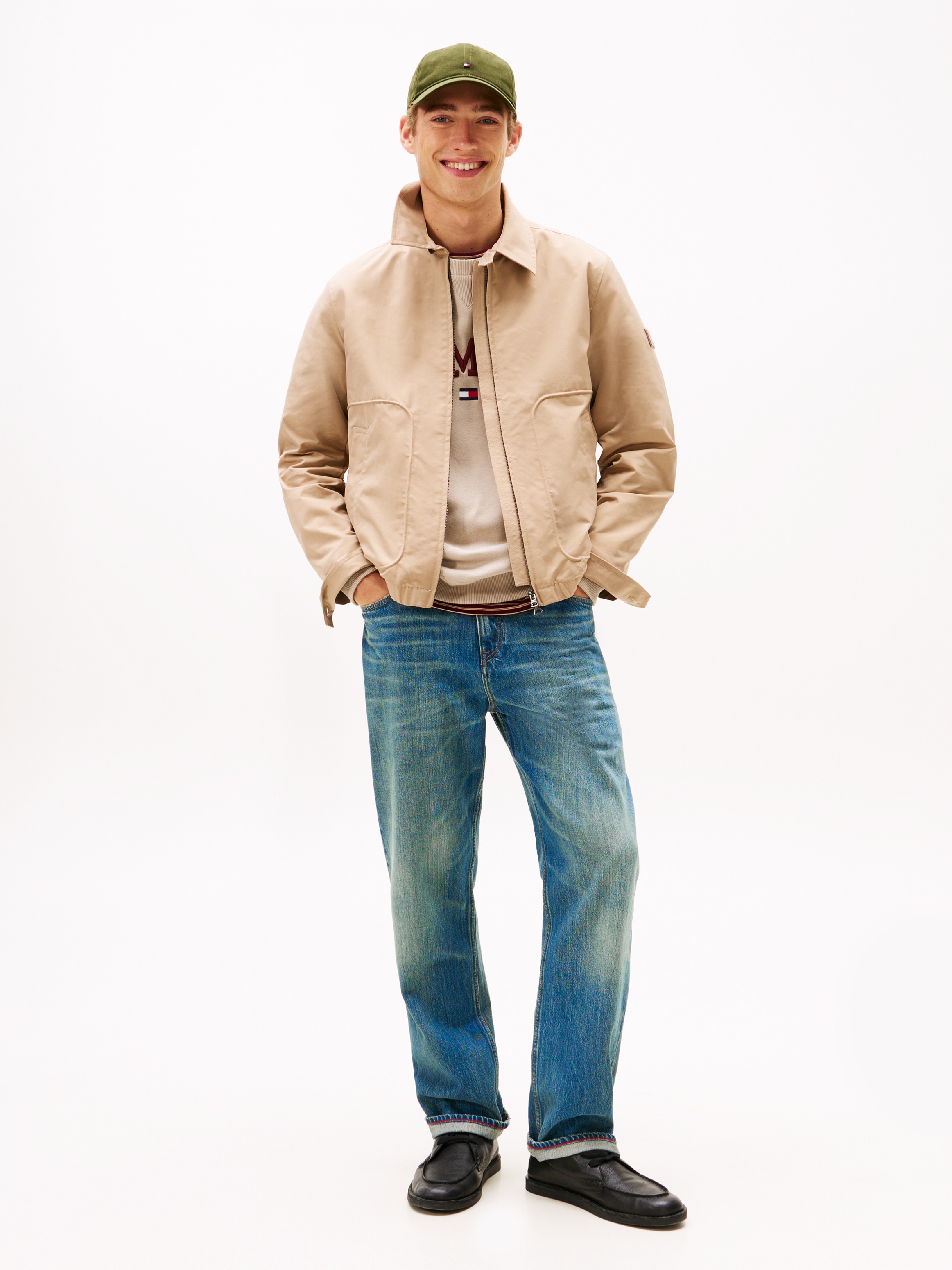 Tommy Hilfiger Blouson »IVY« normale Passorm, elastischer Bund am Saum, 2-Wege-Reißverschluss