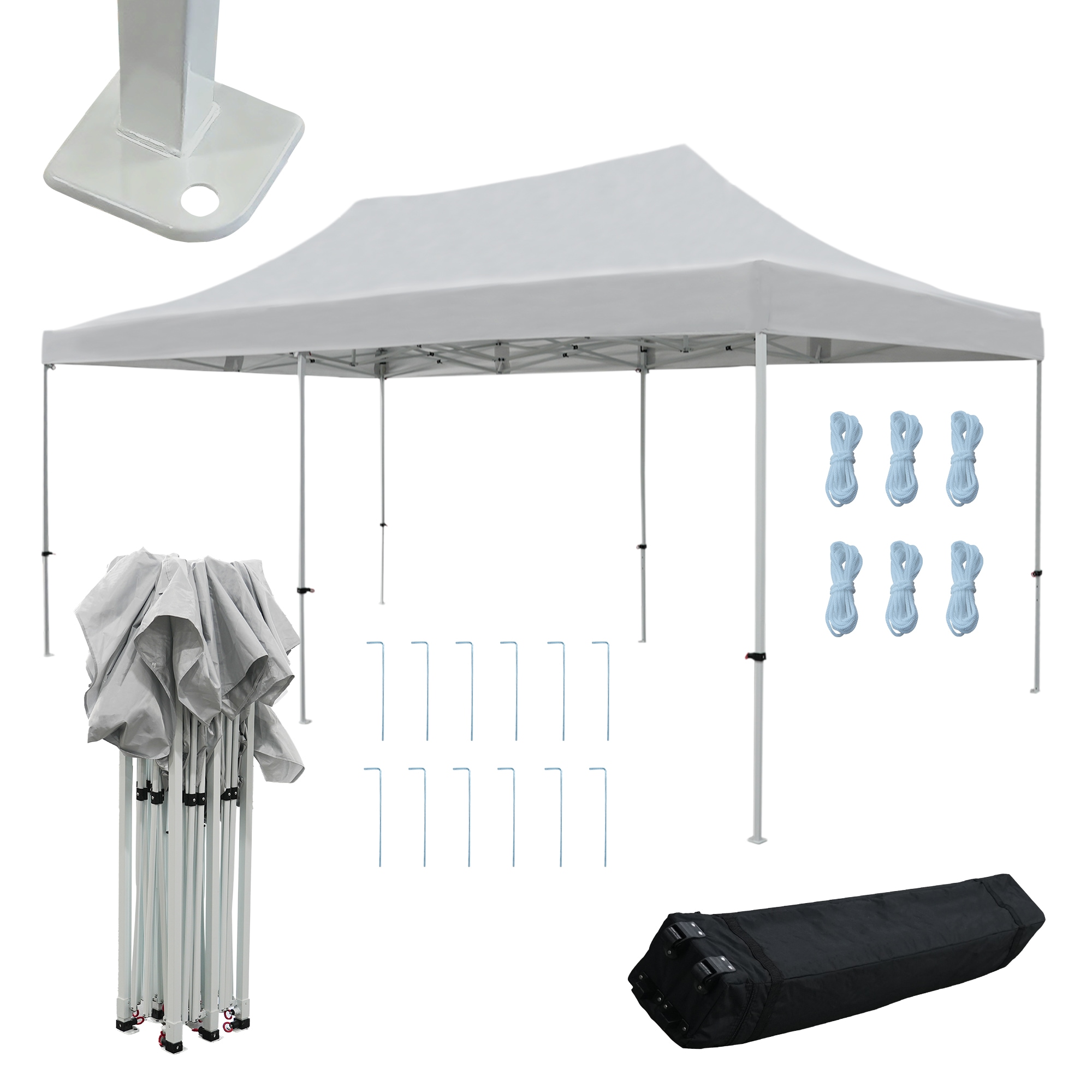 KONIFERA Faltpavillon »Premium Partyzelt« BxTxH: 300x600x330 cm