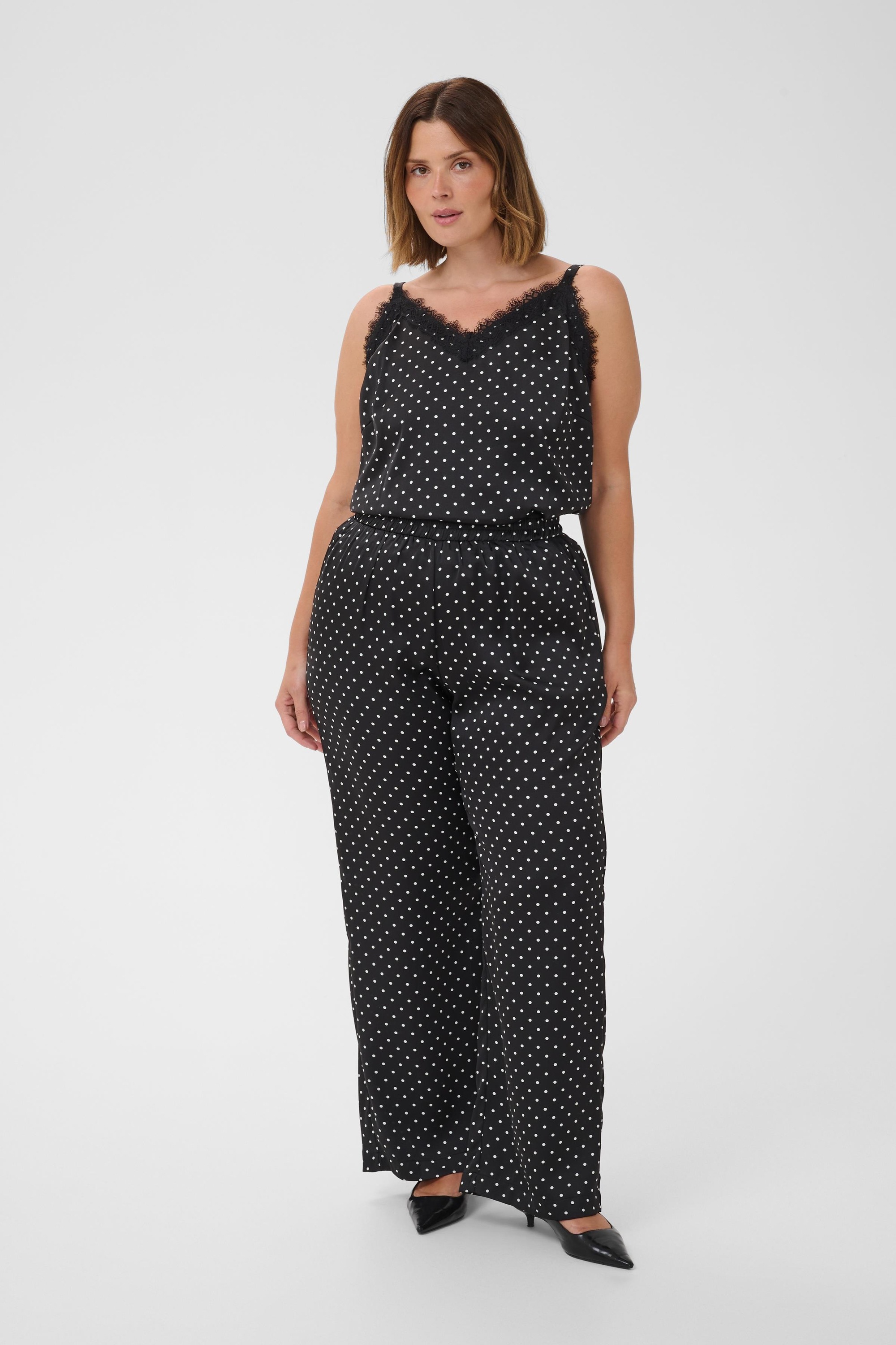 KAFFE Curve Stoffhose »Damen Casual Hose KCmissu«