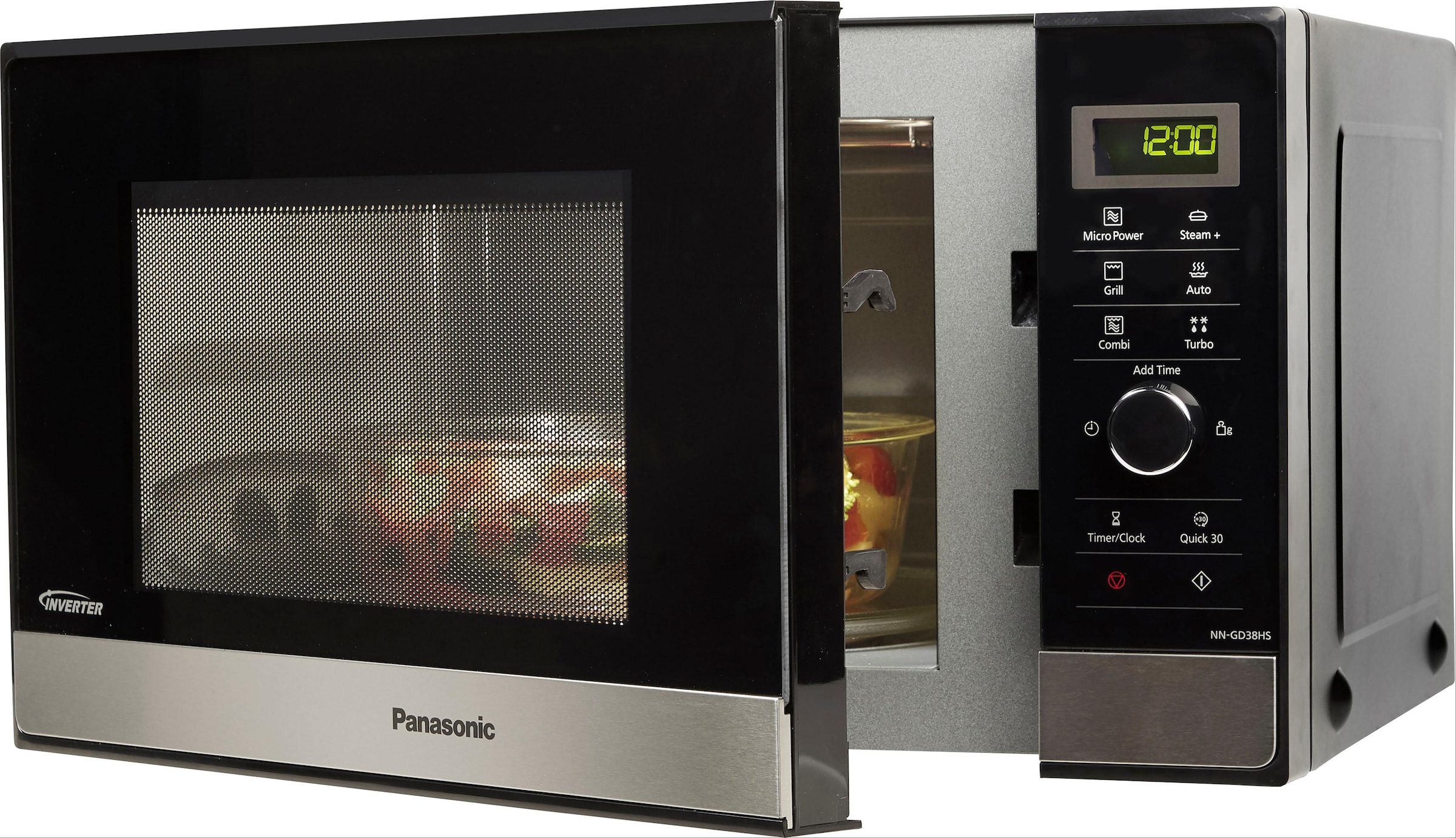 Panasonic Mikrowelle »NN-GD38HSGTG«, Grill, 1000 W