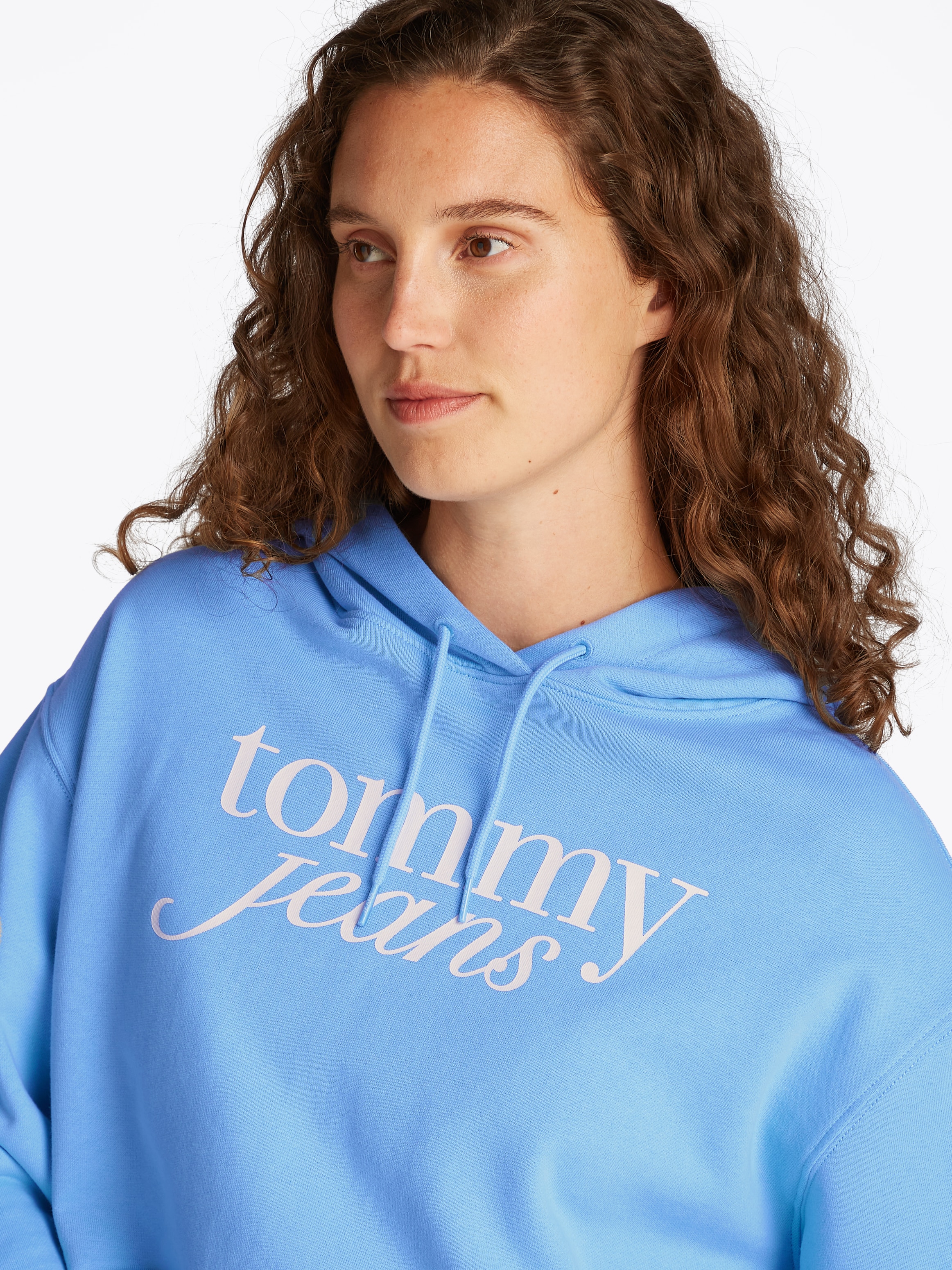 Tommy Jeans Hoodie »TJW RLX CRP SCRIPT HOODIE EXT«, mit Logoschriftzug