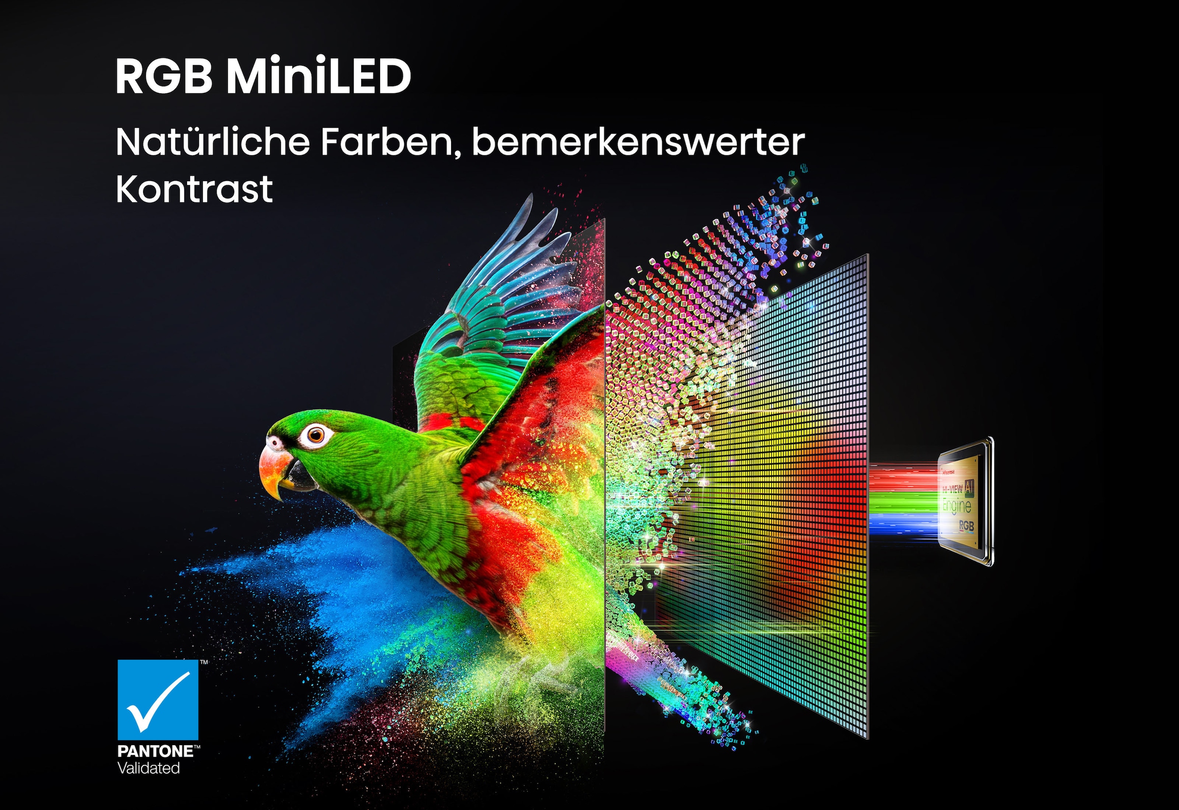 Hisense Mini-LED-Fernseher »65UR8DS« 164 cm/65 ″ Smart-TV