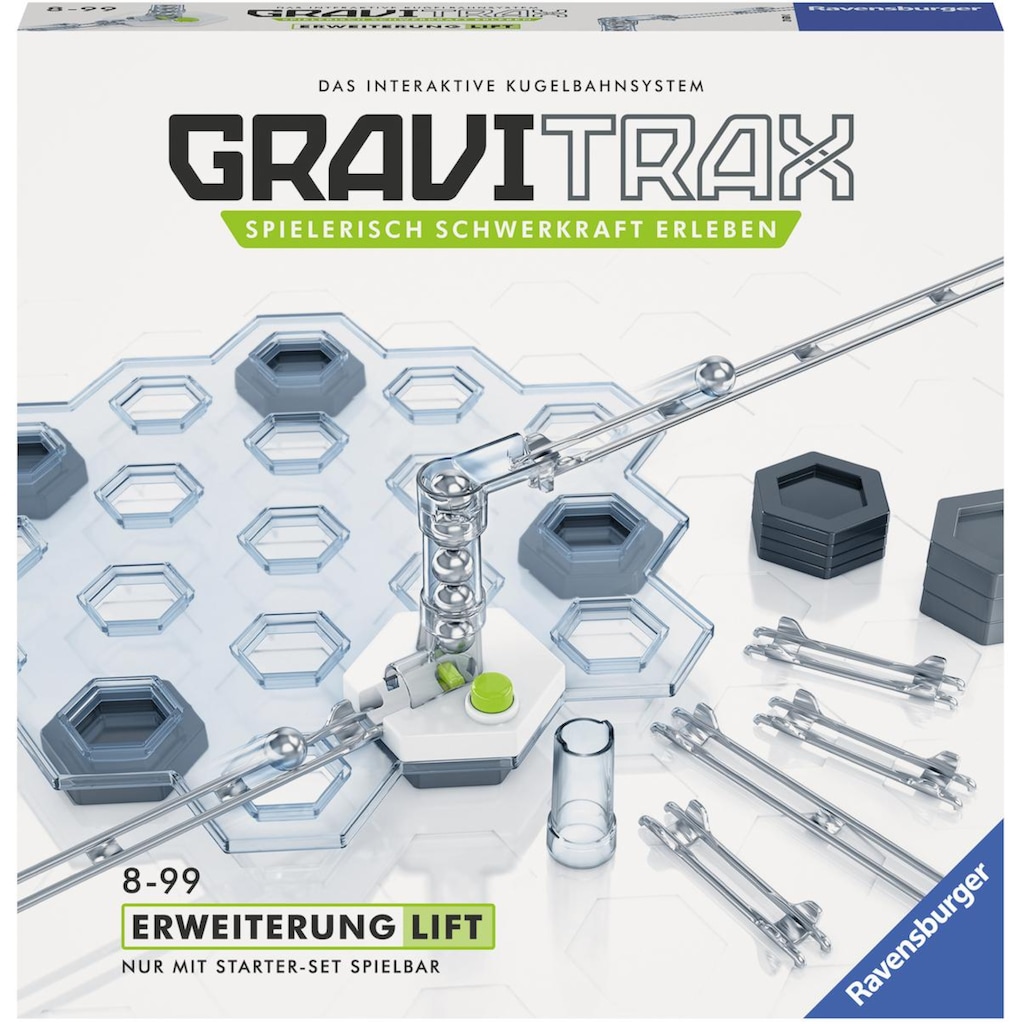 Ravensburger Kugelbahn-Bausatz »GraviTrax Lift«, Made in Europe, FSC® - schützt Wald - weltweit