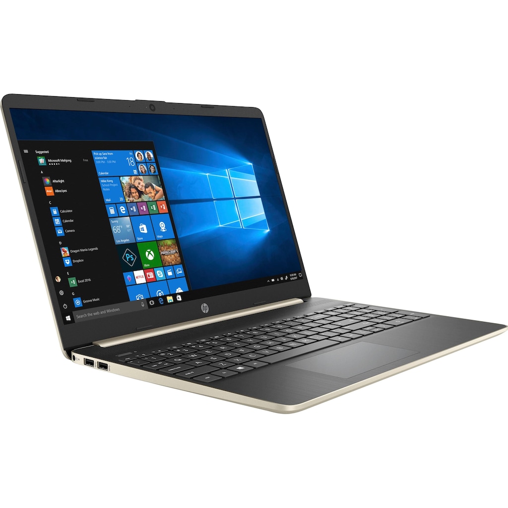 HP Notebook »15s-fq0212/214ng«, 39,6 cm, / 15,6 Zoll, Intel, Pentium Gold, UHD Graphics 610, 512 GB SSD