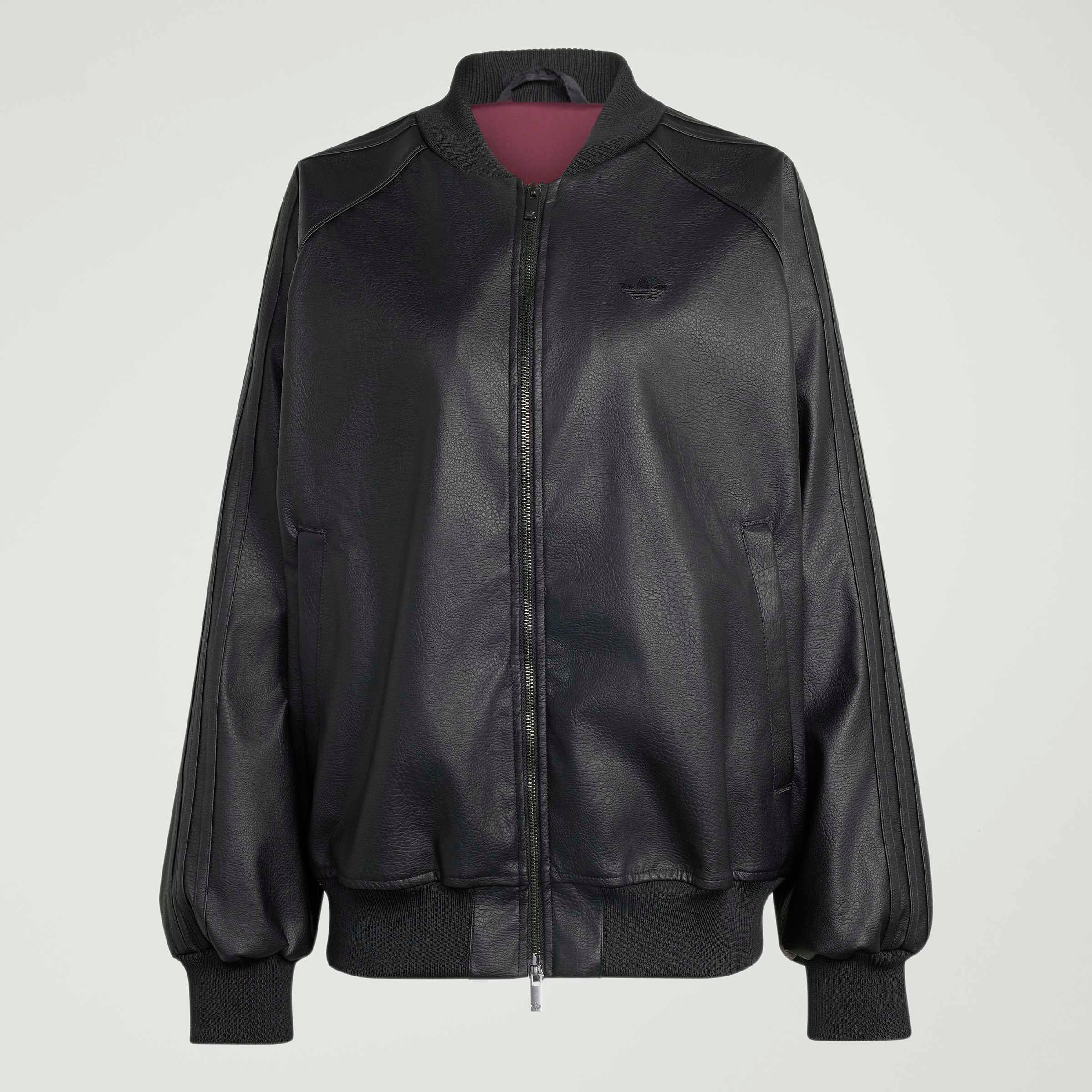 adidas Originals Outdoorjacke »PLTHR SST TT« für Erwachsene, mit Reißverschluss, aus Polyurethan