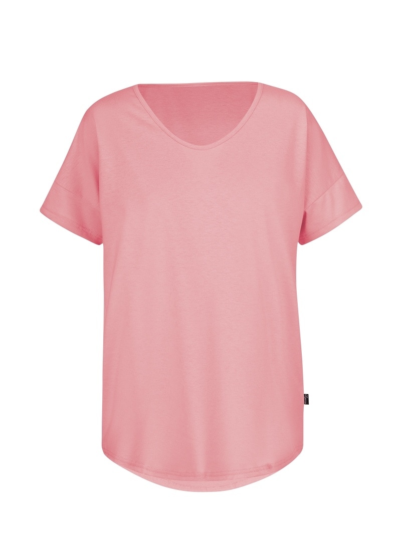 Trigema T-Shirt »TRIGEMA mit ♕ Oversize V-Ausschnitt« bei T-Shirt