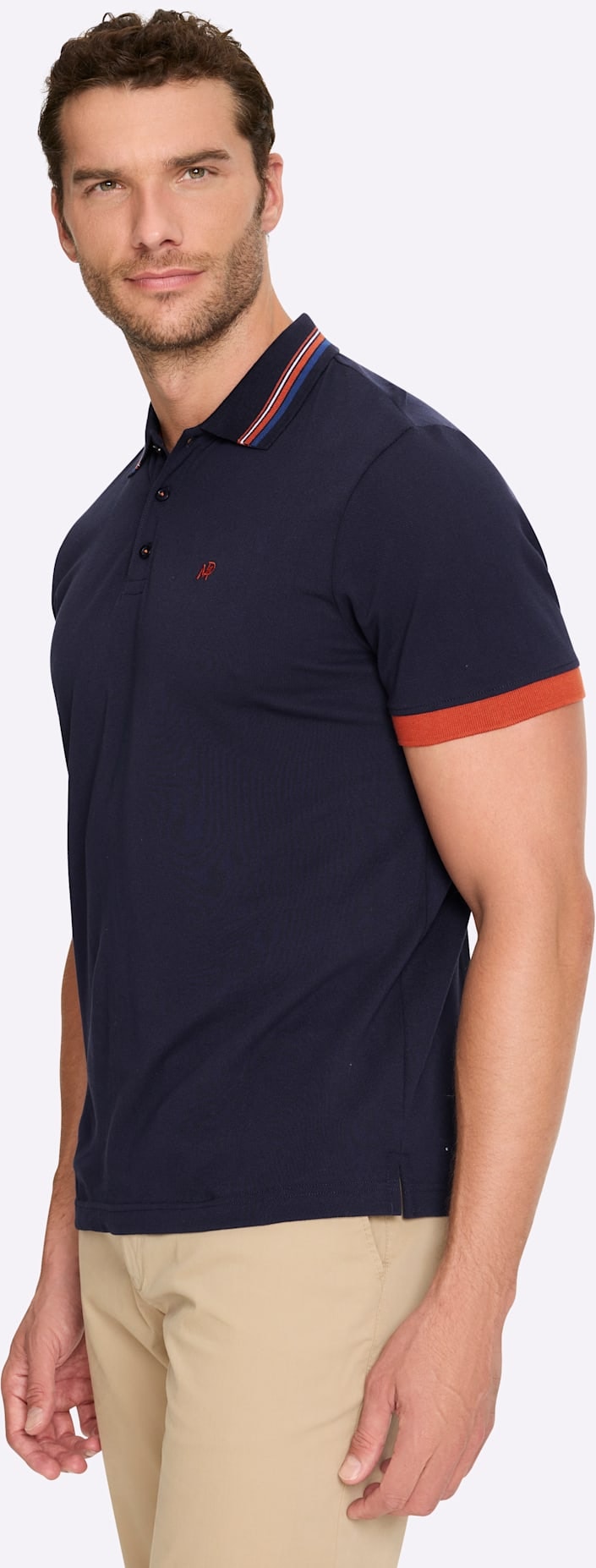 Marco Donati Kurzarmshirt »Kurzarm-Poloshirt« 1 tlg.