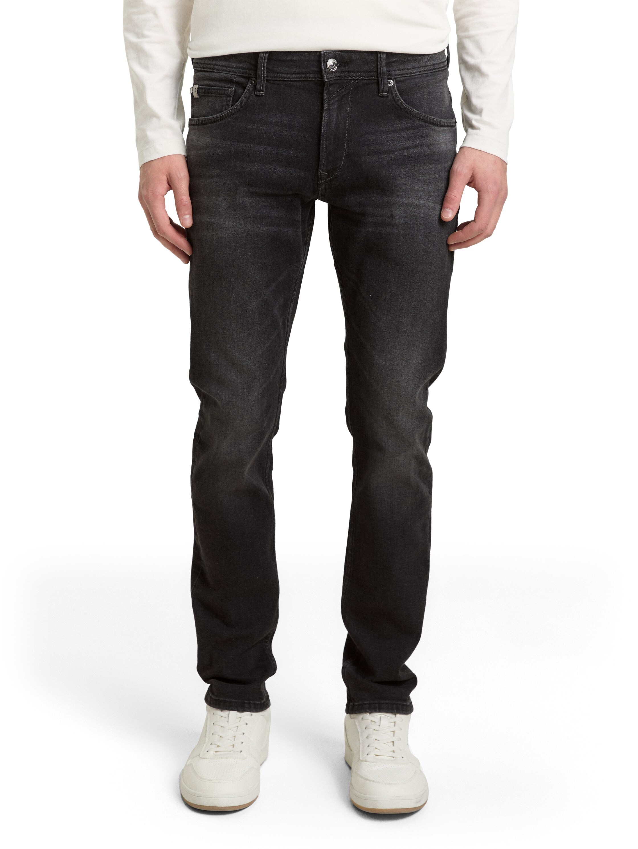 TOM TAILOR Denim Slim-fit-Jeans »PIERS« Slim fit mit etwas niedrigerer Leibhöhe