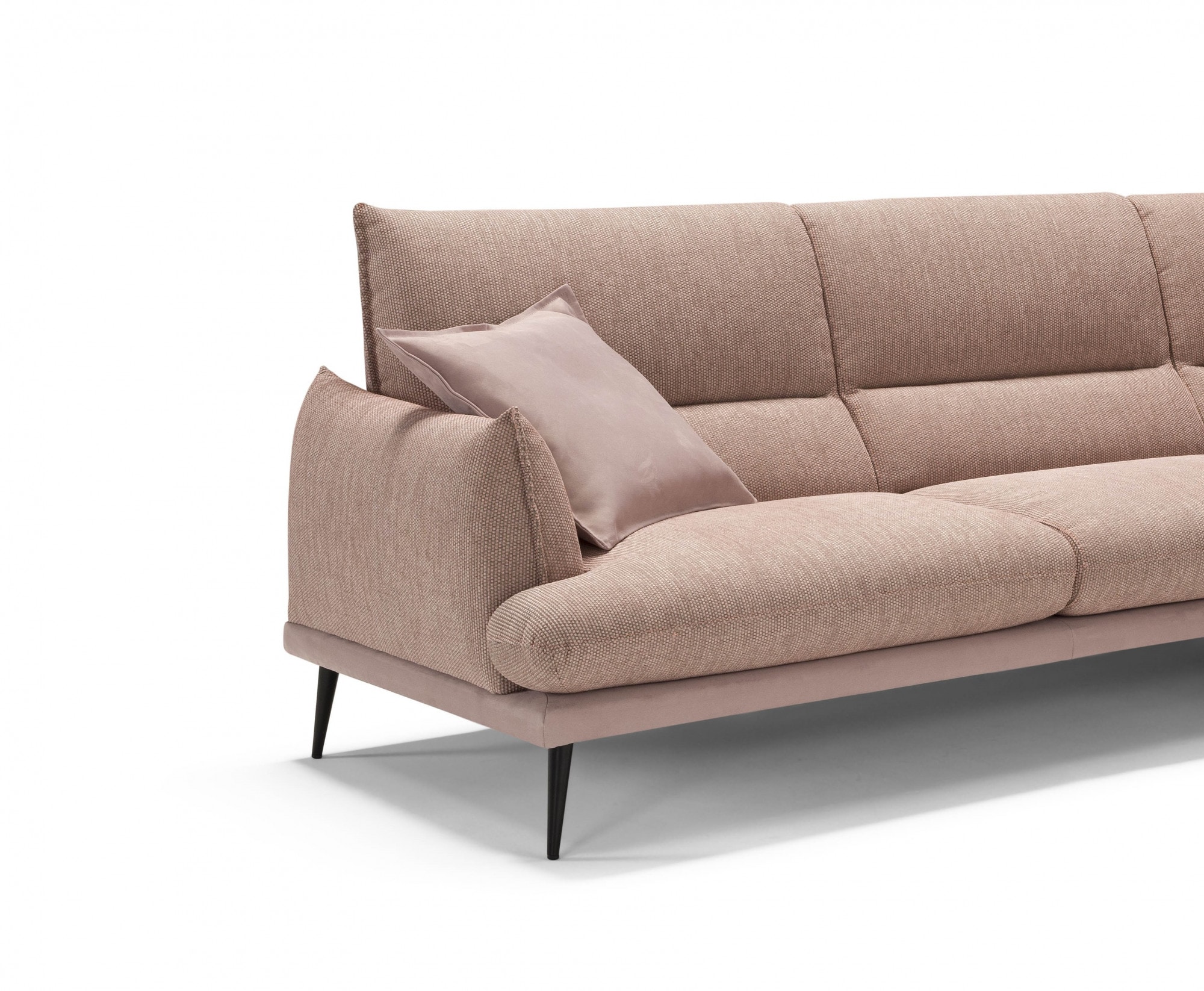 Egoitaliano Ecksofa »FUNNY, hochwertiges und aktuelles Design, bequeme Rückenlehne« toller Sitzkomfort, L-Form
