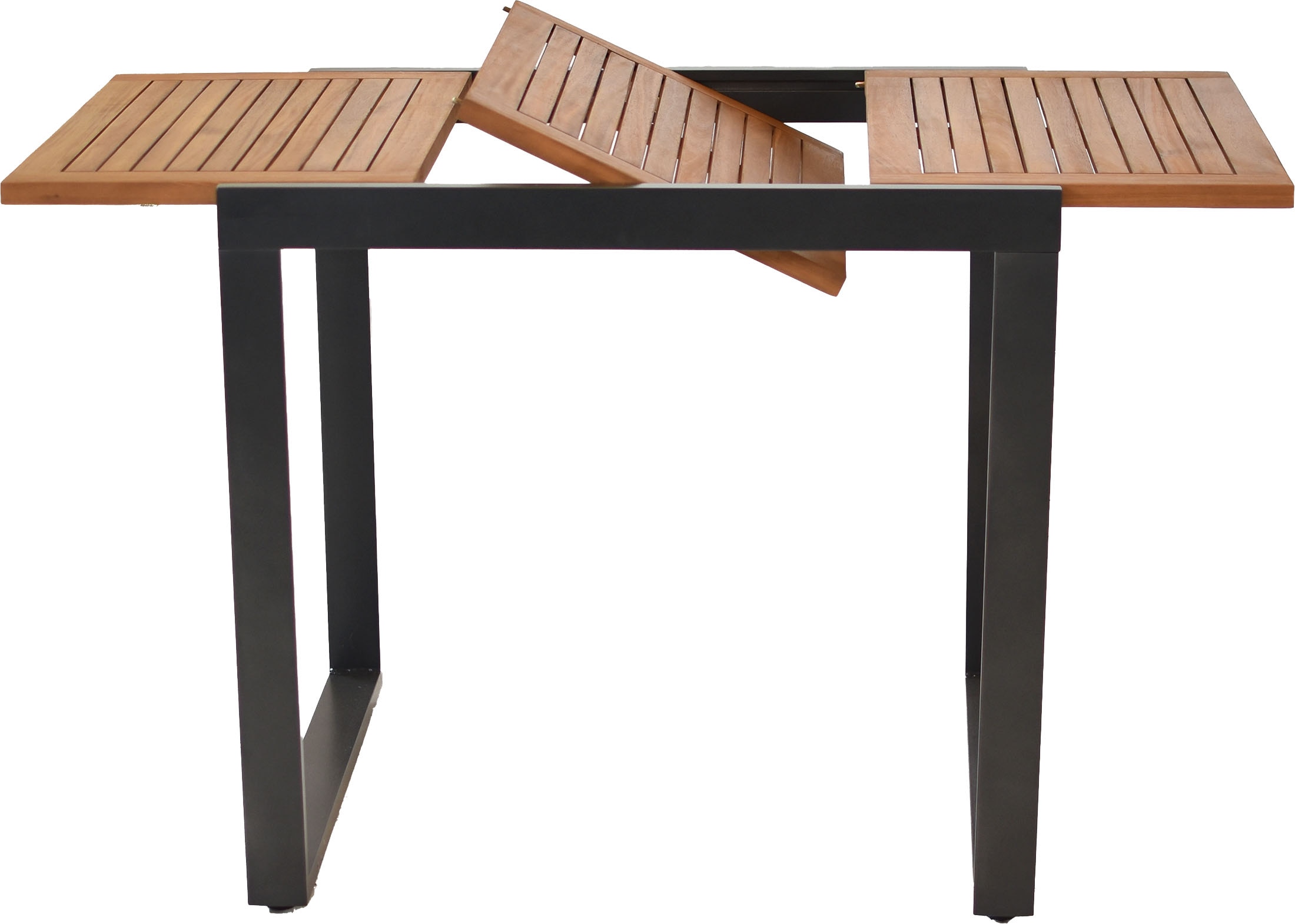 MERXX Balkonset »Paxos« Set, 3 tlg. inkl. 2 Klappsessel, 1 Balkonausziehtisch