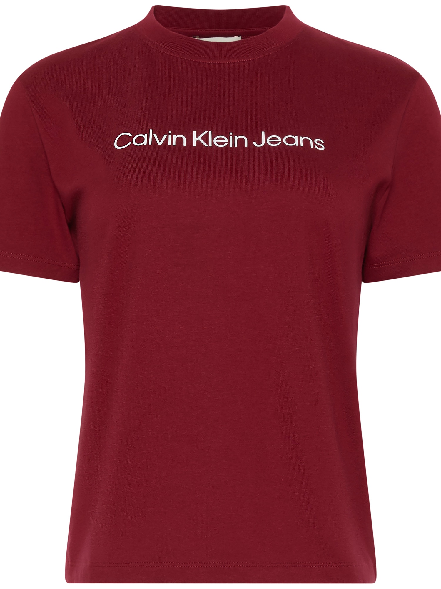 Calvin Klein Jeans T-Shirt »A- INST. LOGO CLASSIC TEE SS«, mit Logoschriftzug
