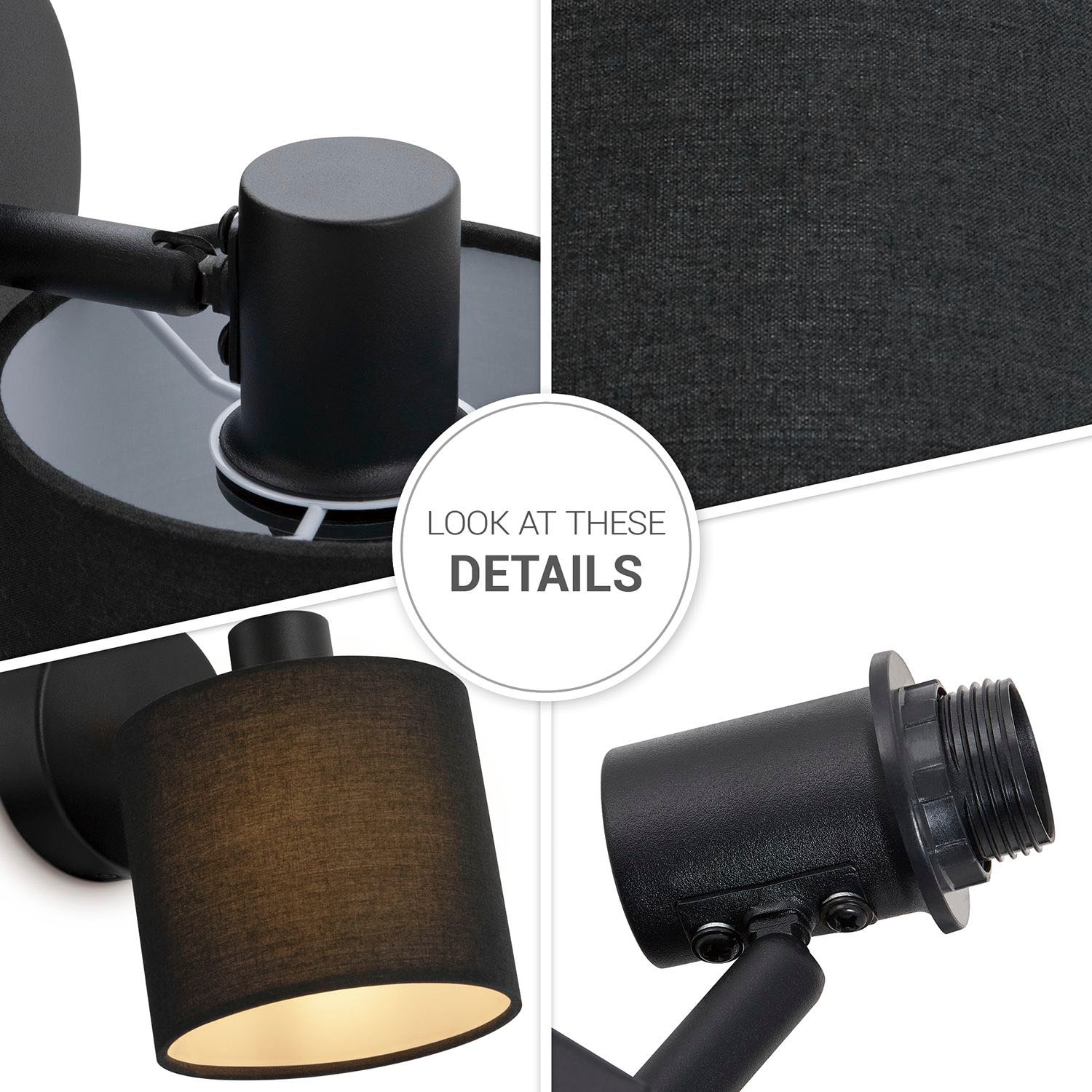 Paco Home Wandleuchte »ANIKA« E14