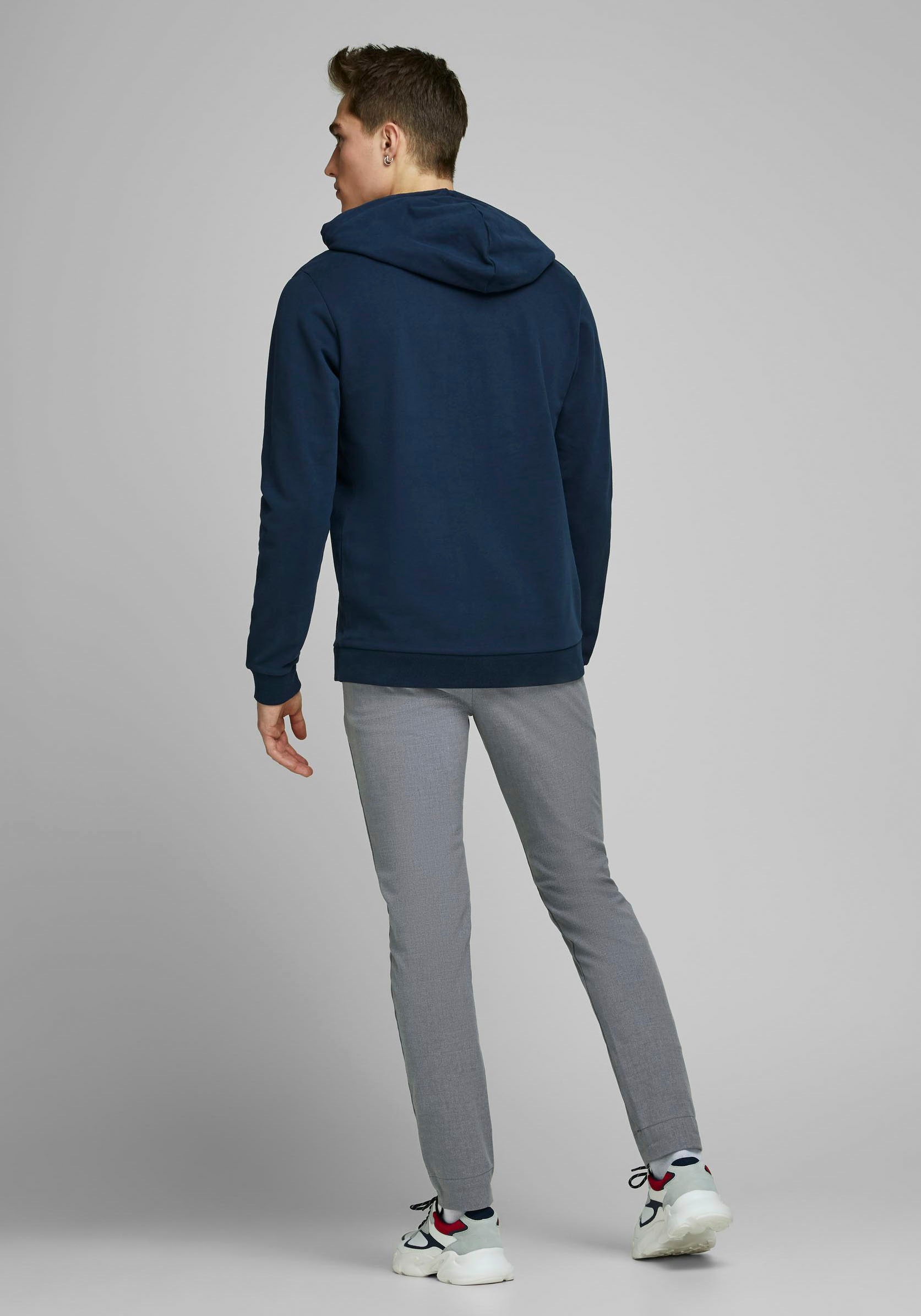 Jack & Jones Chinohose »MARCO – Chinohose mit Stretchanteil und Komfort«, modisch, slim fit, Web