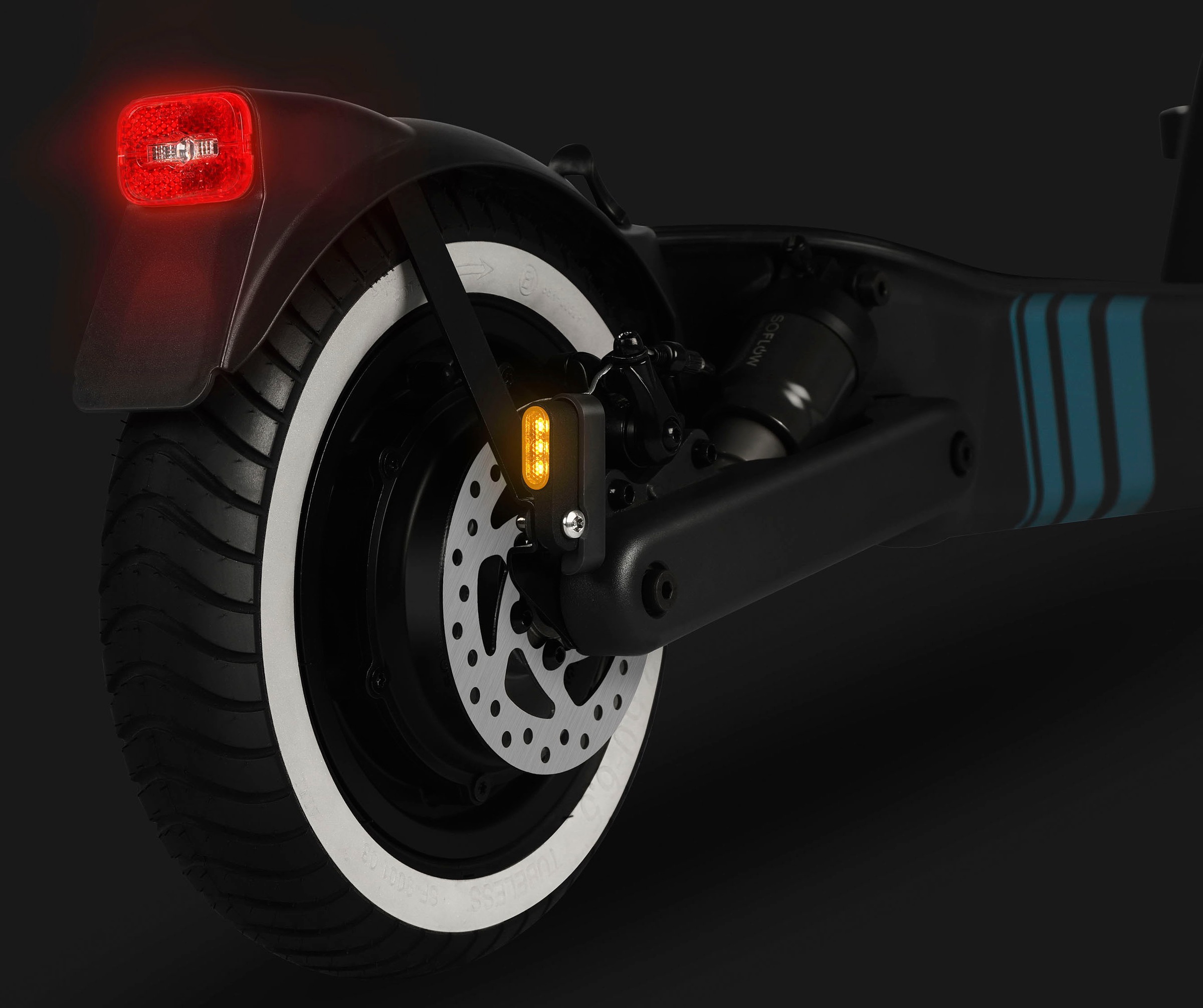 soflow E-Scooter »SO4 PRO GT« mit Straßenzulassung, ABE, Apple Find My, 100 km Reichweite, 10 Zoll