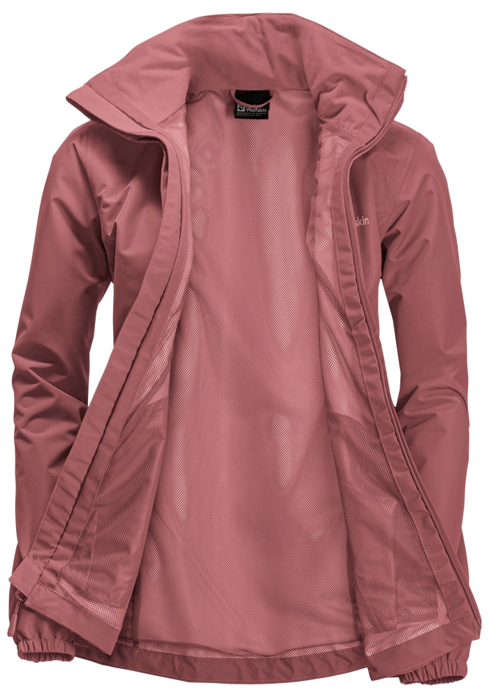 Jack Wolfskin Outdoorjacke »STORMY POINT 2L JKT W«, mit Kapuze