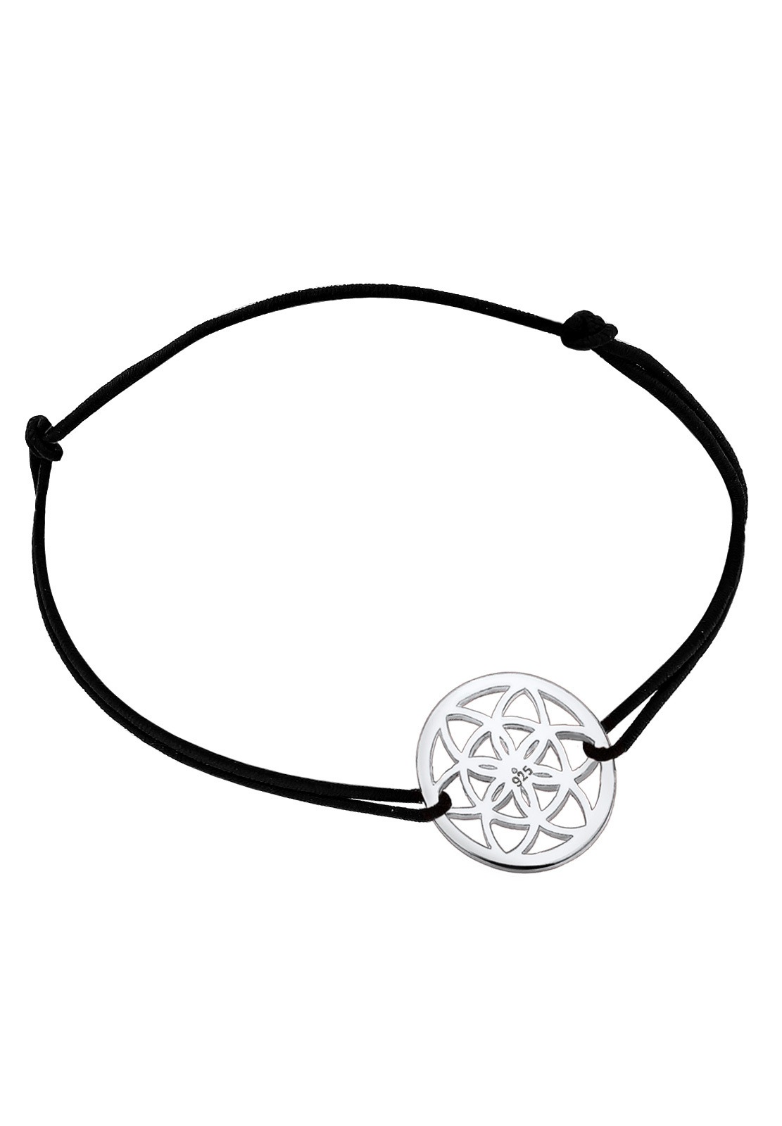 Elli Armkette »Armband Lebensblume Ornament 925 Sterling Silber«