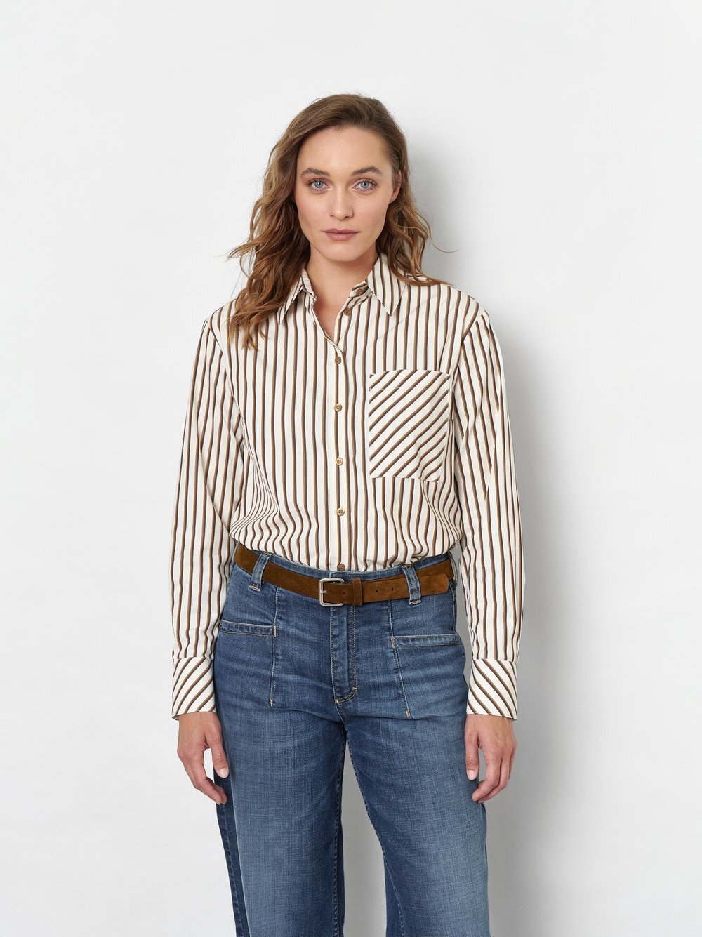 TONI Klassische Bluse »Clyde« mit Streifen