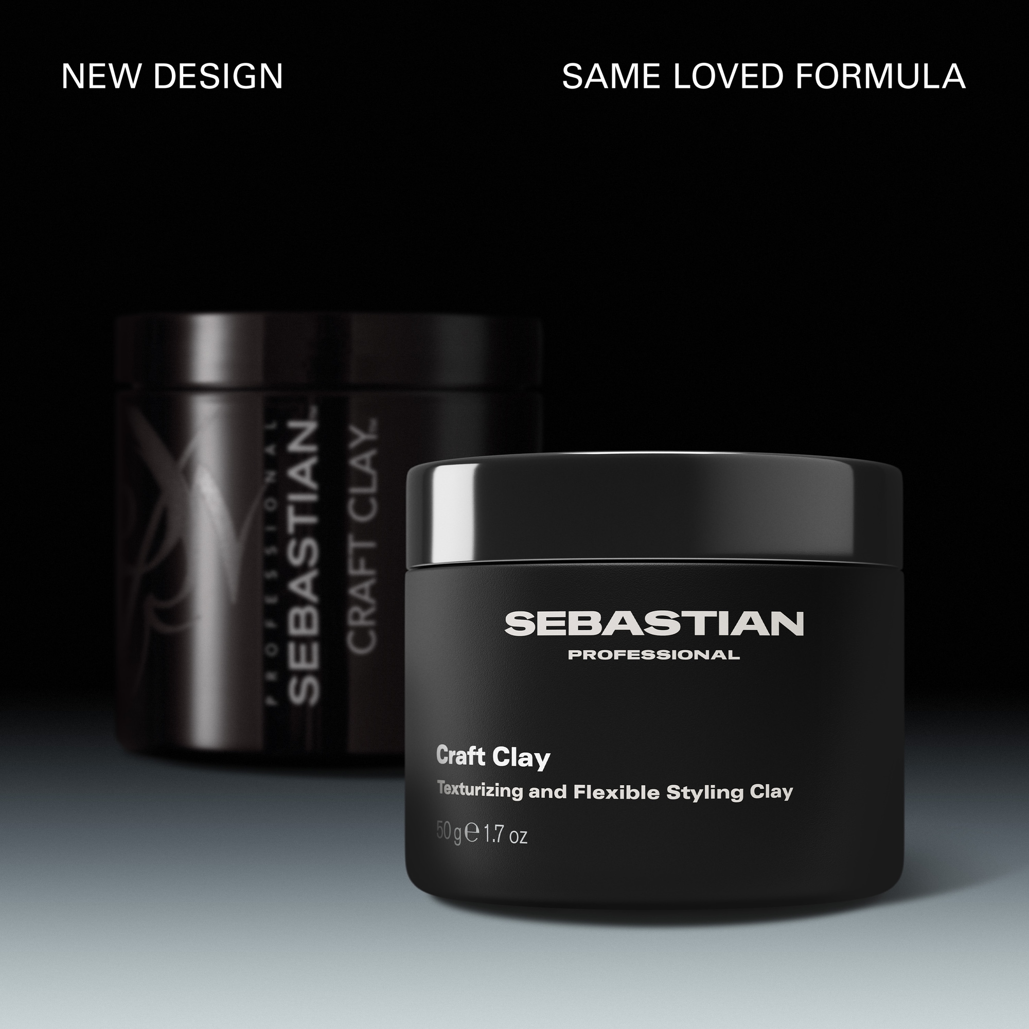 Sebastian Professional Haarcreme »Craft Clay« für texturierte Styles, mit Volumen, gegen Frizz, Gel-Textur