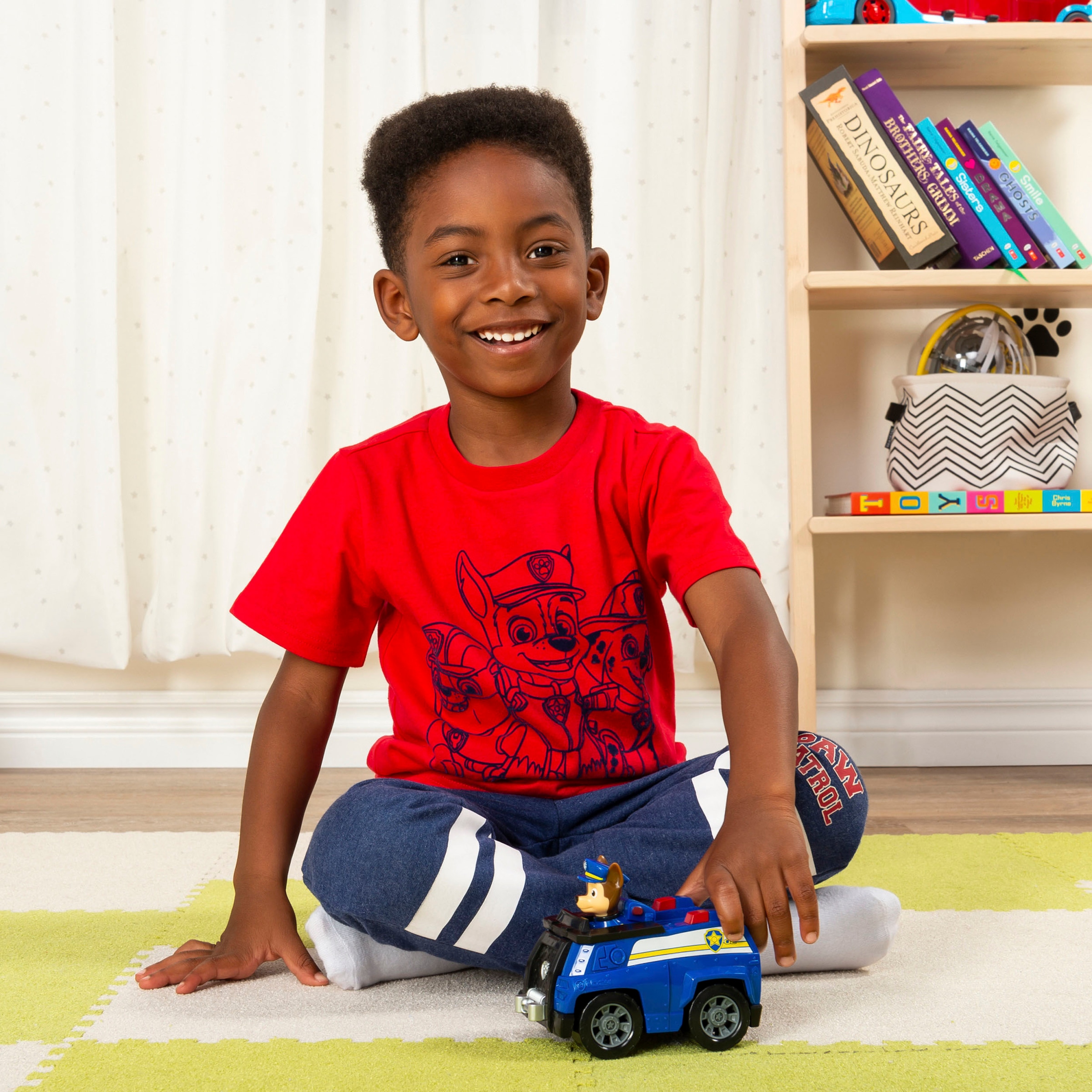 Spin Master Spielzeug-Auto »PAW Patrol, Polizei-Fahrzeug mit Chase-Figur«