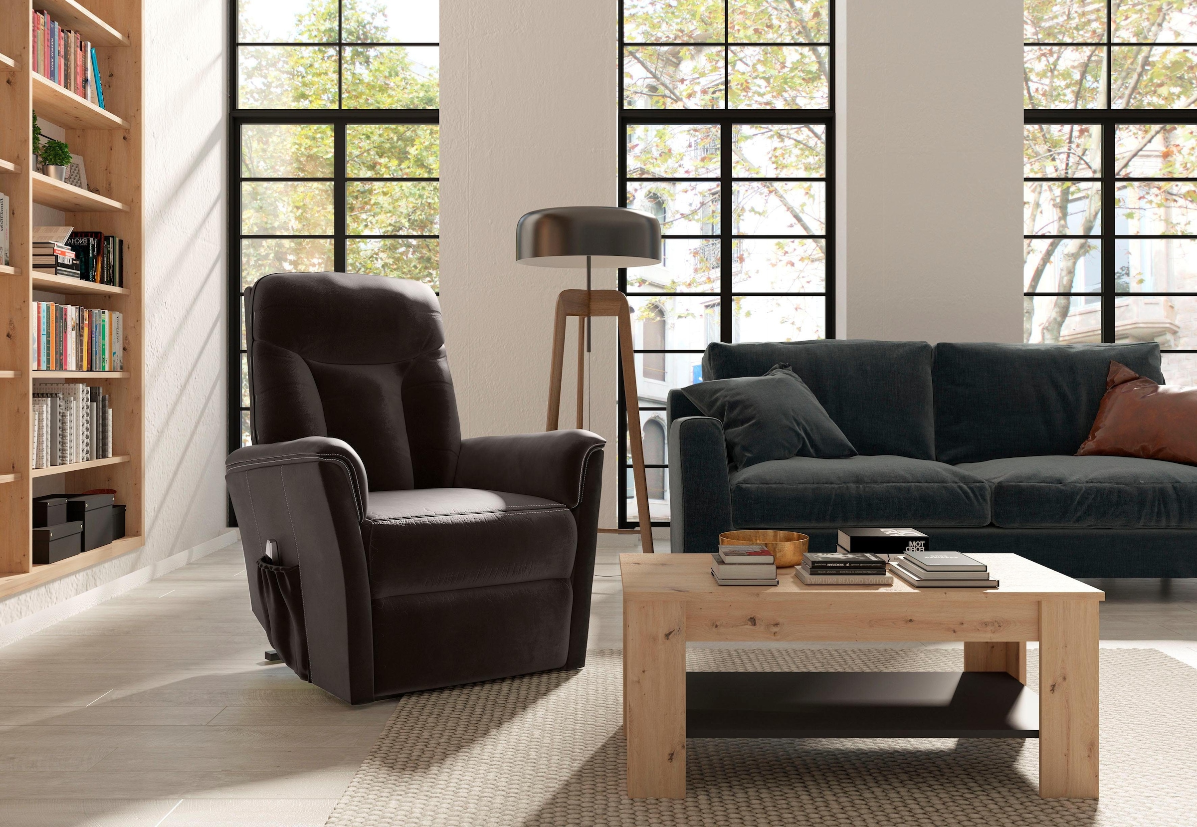 Homexperts Couchtisch »Zabona«, mit Ablageboden