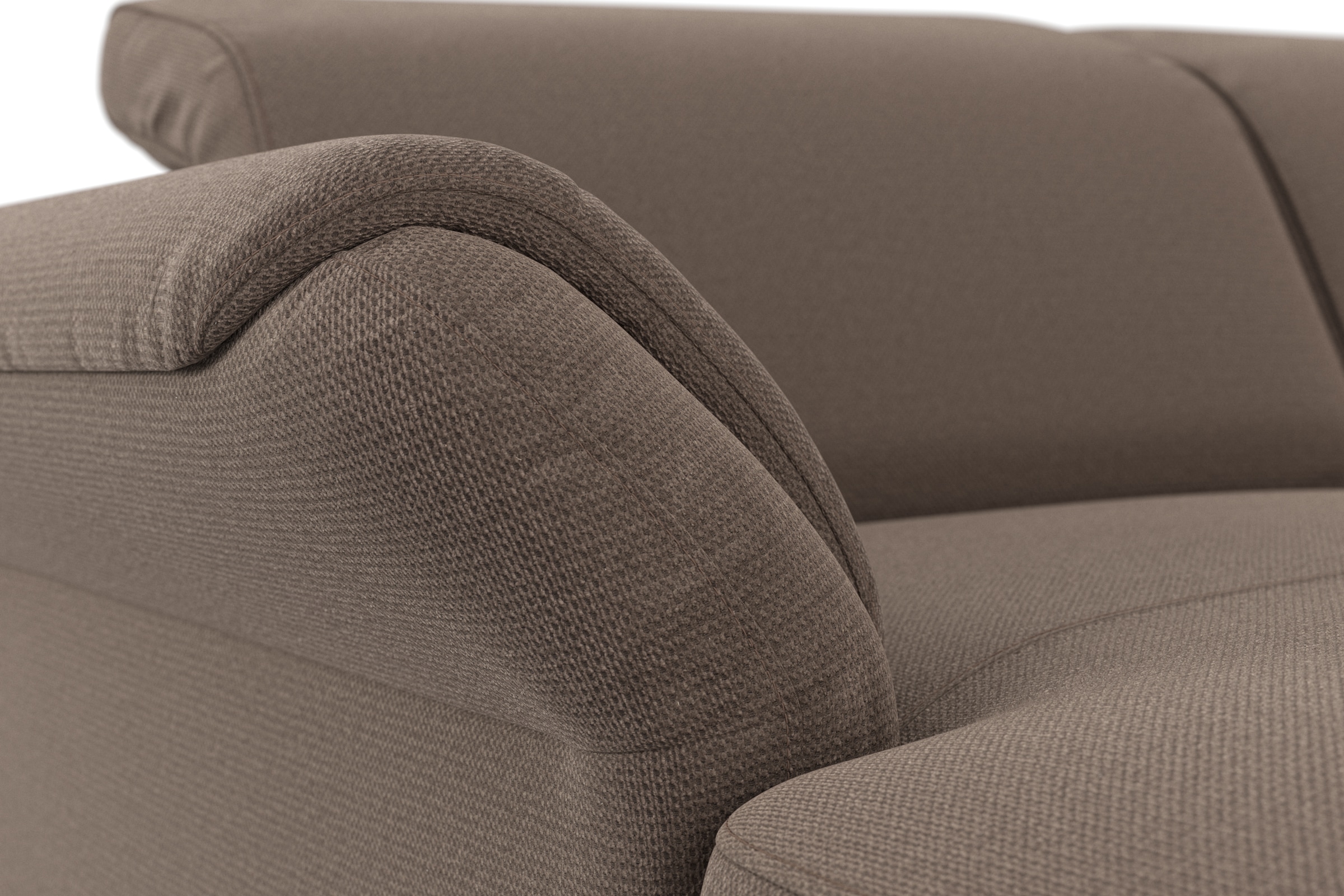 sit&more Wohnlandschaft »Apulia U-Form«, wahlweise Bettfunktion, Bettkasten und Kopf- und Armteilverstellung