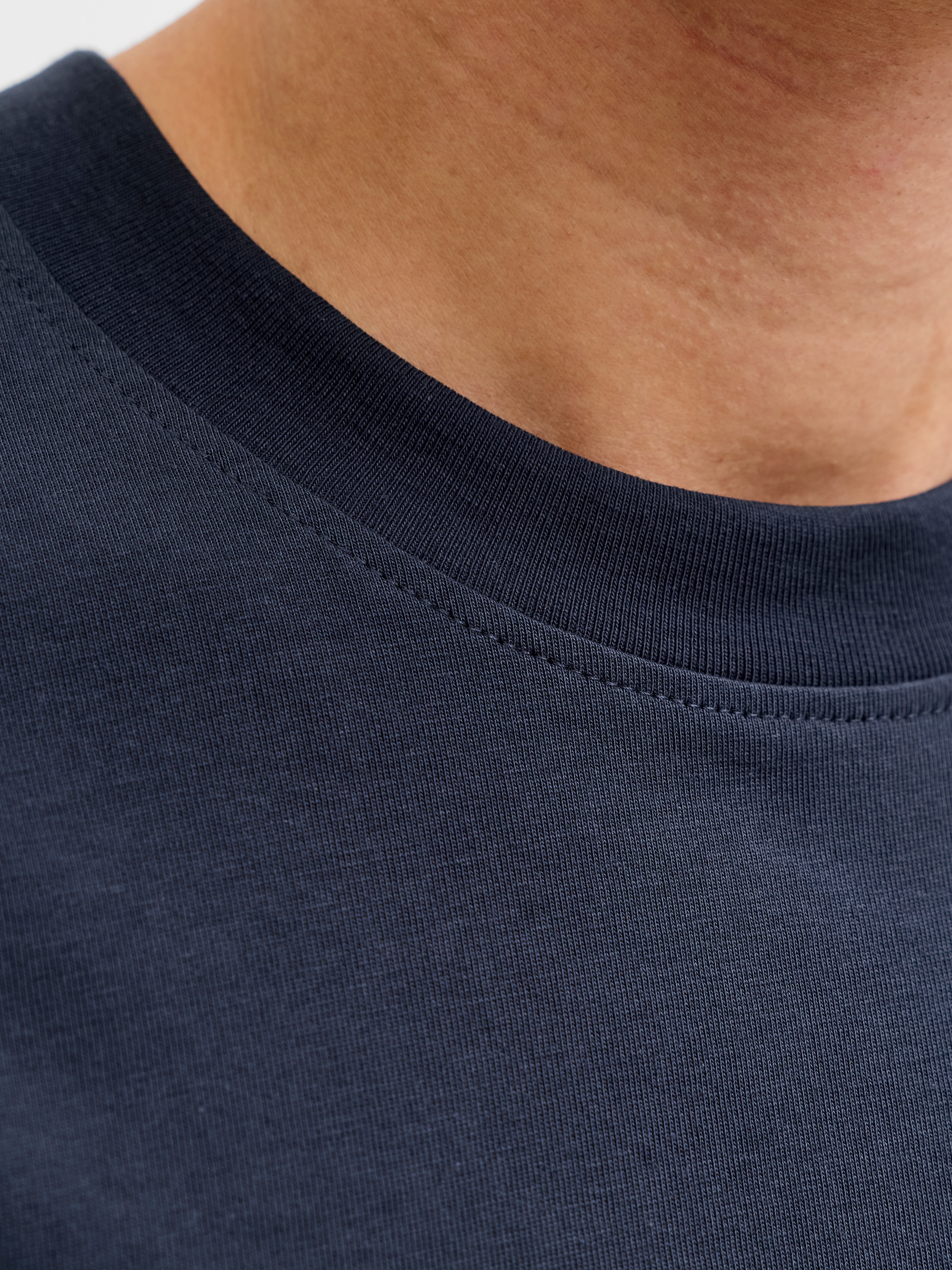 Jack & Jones Kurzarmshirt »JCOFUSION DOTS PRINT TEE SS CREW SN« Baumwolle, regular fit