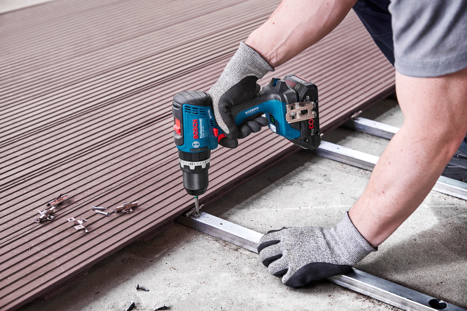 Bosch Professional Akku-Schlagbohrschrauber »»GSB 18V-65««, ohne Akku, ohne Ladegerät