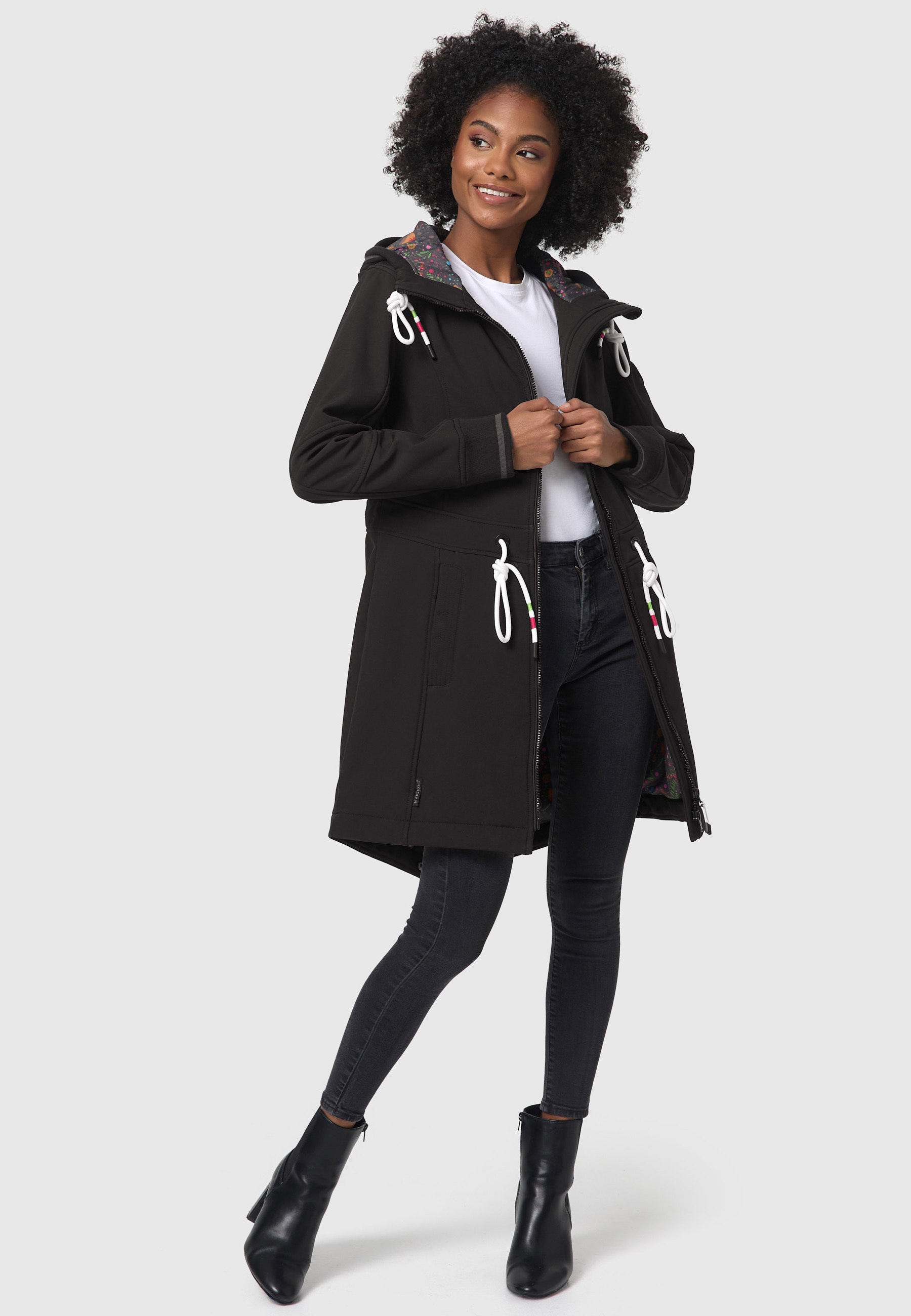 Marikoo Softshelljacke »Marikoo Mount Furnica Damen Softshell Jacke B964«