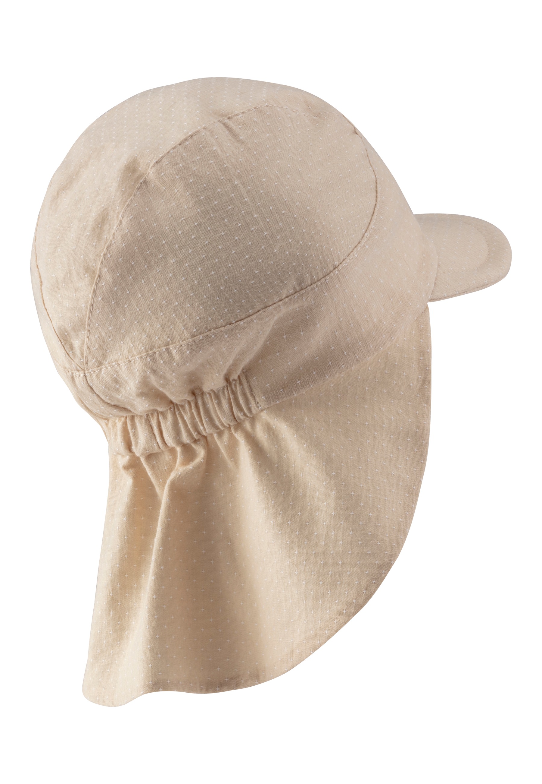 Sterntaler® Schirmmütze »Schirmmütze mit Nackenschutz Pünktchen«