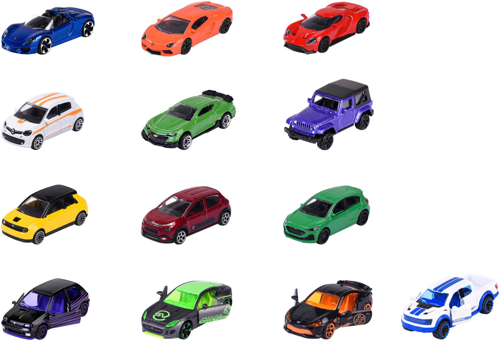majORETTE Spielzeug-Auto »Giftpack Collect them All, 9+4 Limited Edition 10«, (Set)