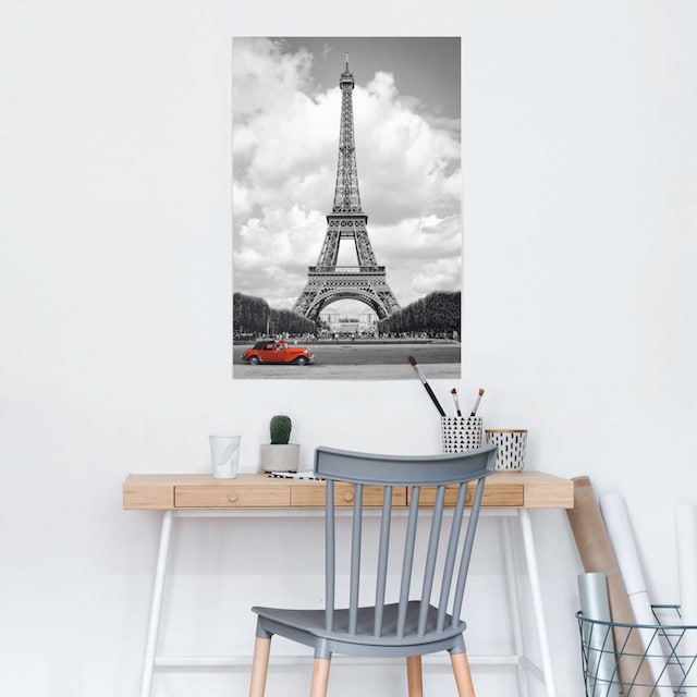 Reinders! Poster »Paris Rotes Auto«, (1 St.) auf Rechnung kaufen | Poster