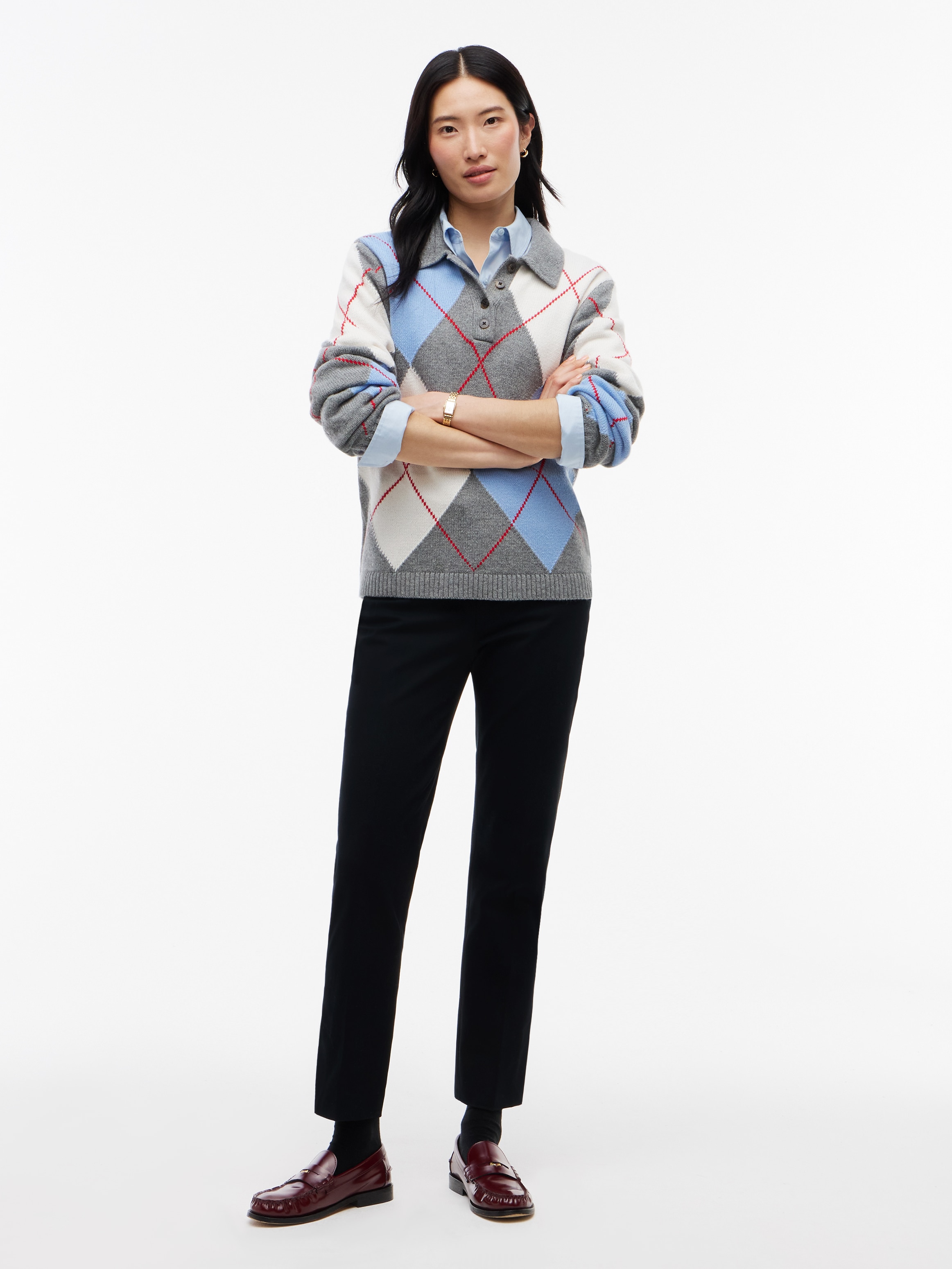 Tommy Hilfiger Anzughose »GABARDINE ZIP SLIM PANT«  Baumwollmischung, slim fit