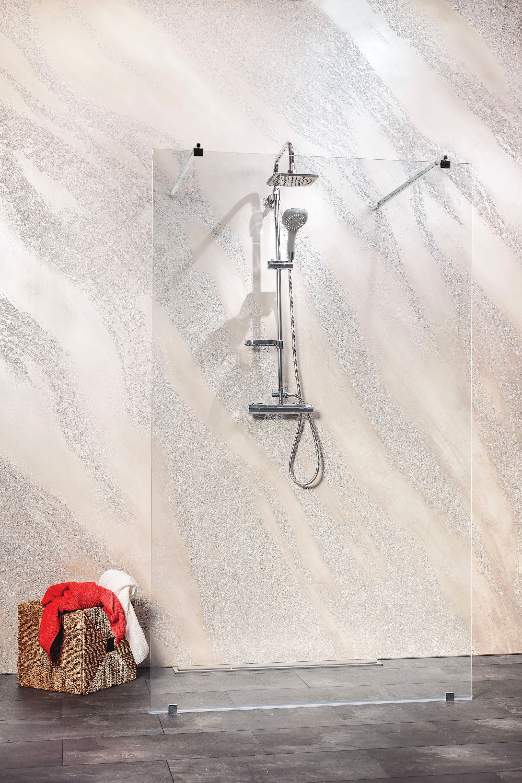 Sanotechnik Walk-in-Dusche »Freedom I«