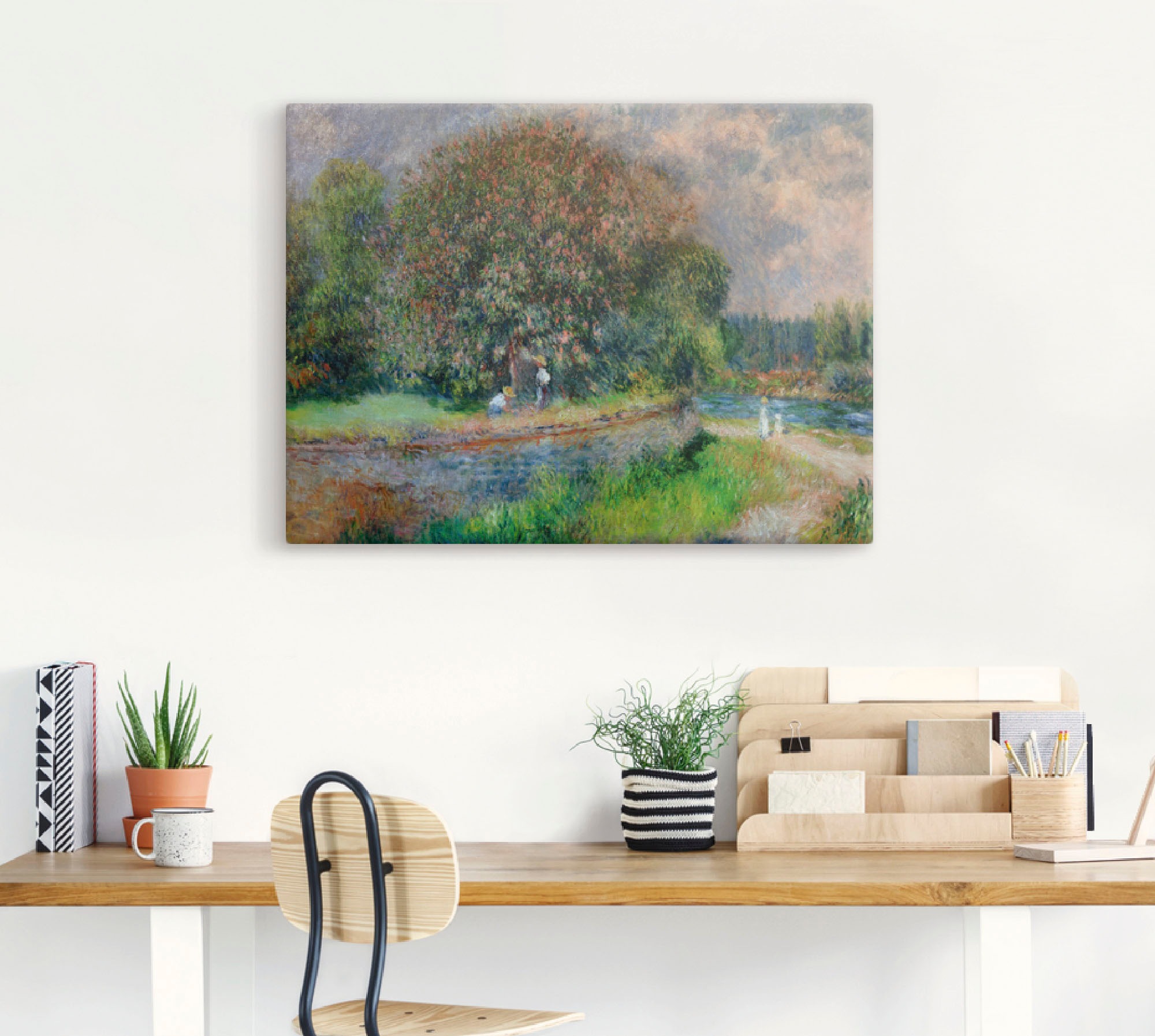 Artland Wandbild »Blühender Kastanienbaum« Wiesen & Bäume 1 Stk. tlg. als Leinwandbild, Poster in verschied. Größen