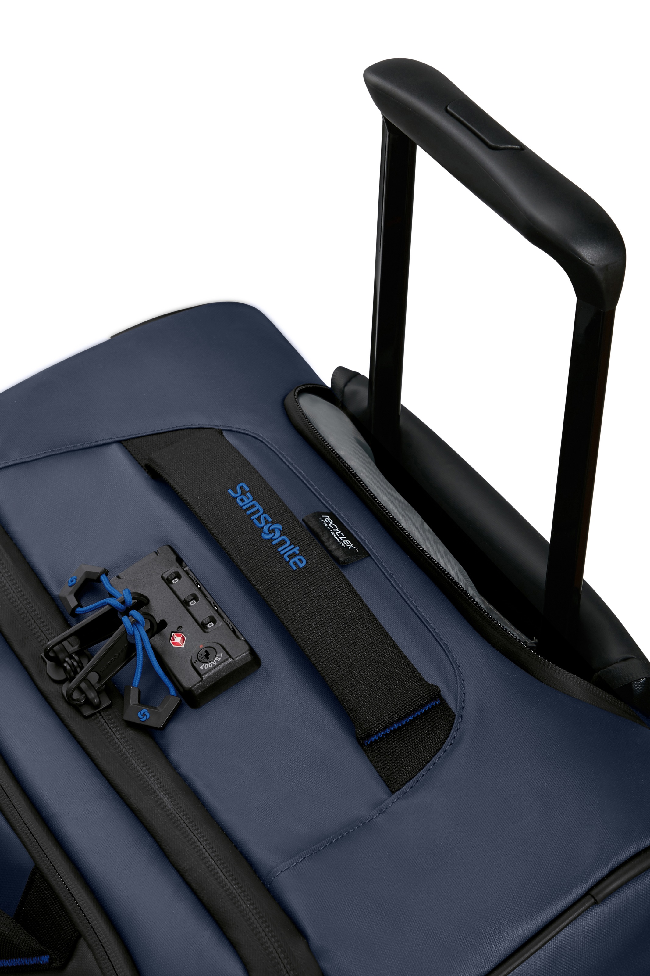 Samsonite Weichgepäck-Trolley »Prodiver 55« 51 l 2 Rollen aus robustem Nylon, mit praktischem Seitenfach, mit Regencover