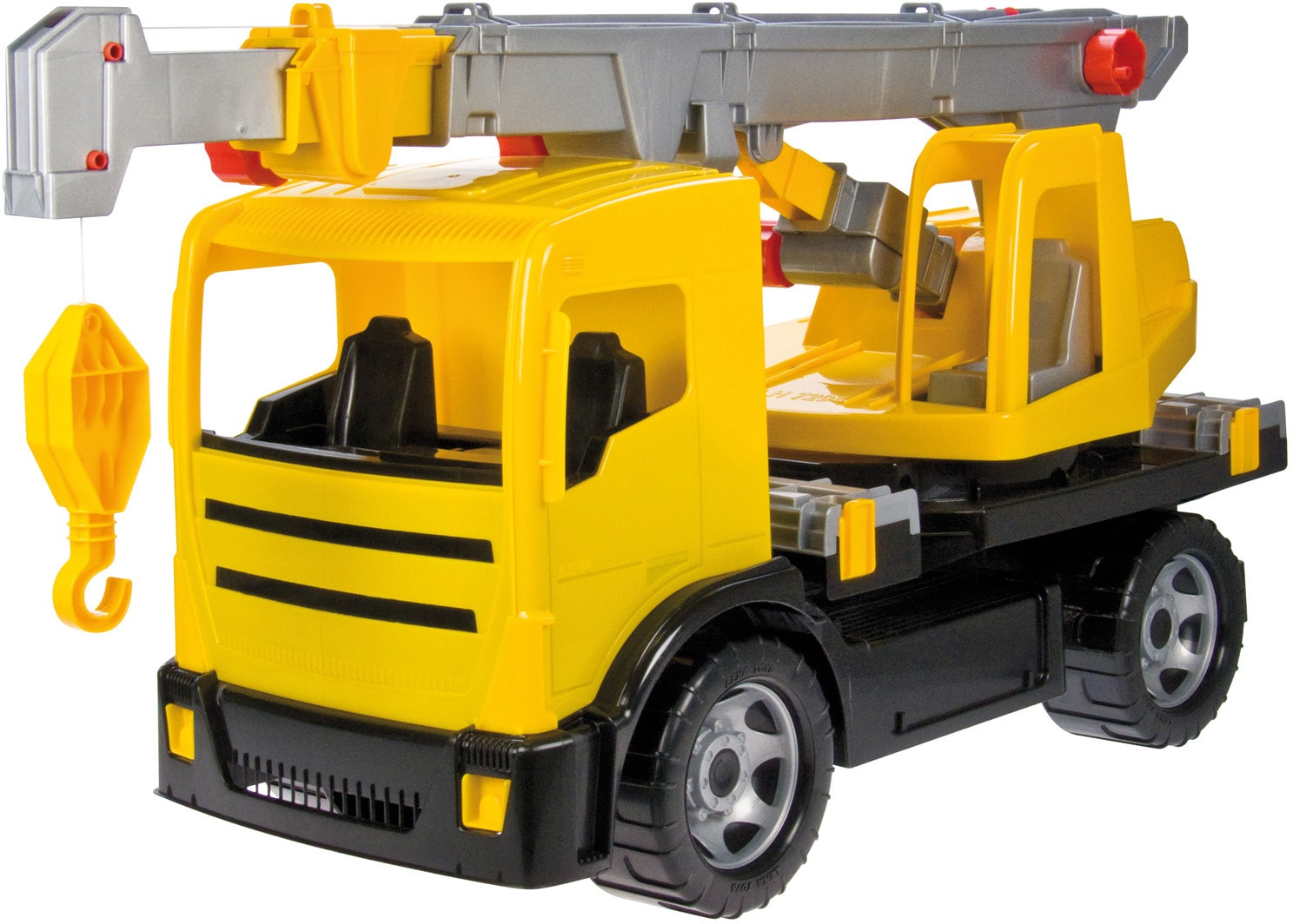 Lena® Spielzeug-Krankenwagen »Giga Trucks, gelb-schwarz«, Made in Europe
