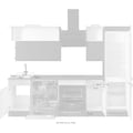 HELD MÖBEL Küchenzeile »Tulsa«, ohne E-Geräte, Breite 270 cm, schwarze Metallgriffe, MDF Fronten