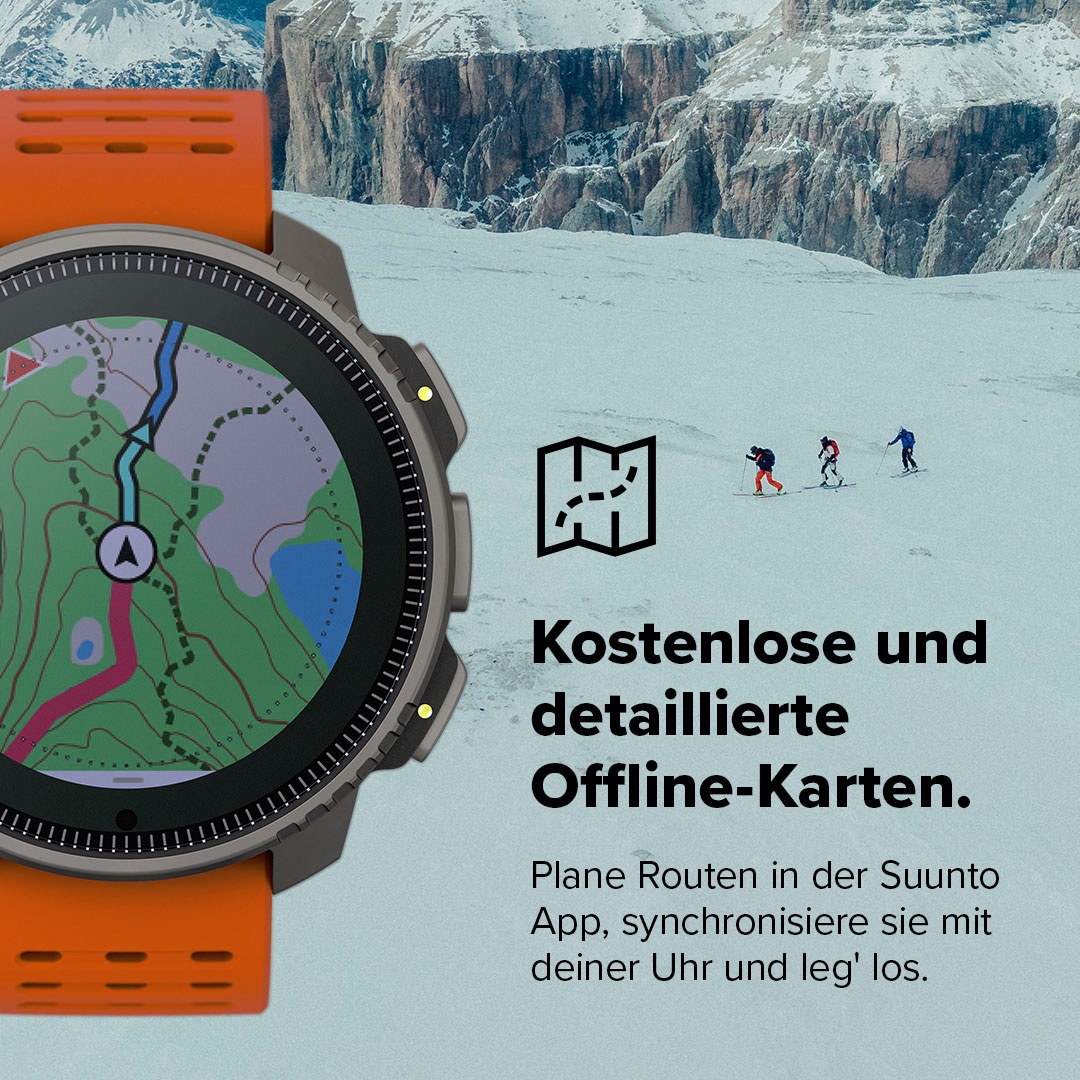 Suunto Smartwatch »Vertical GPS Watch Titanium«