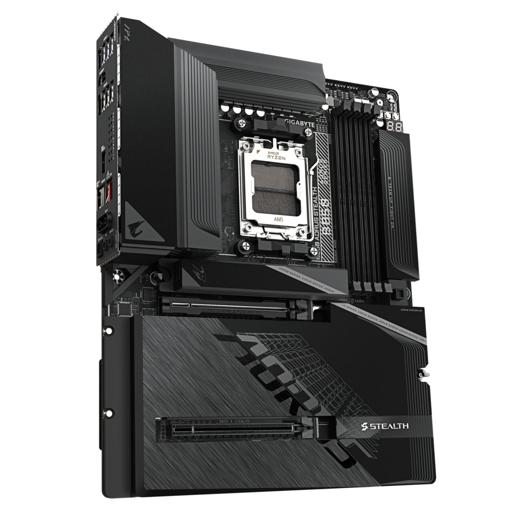 Gigabyte Mainboard »B850 AORUS STEALTH Mainboard – AMD Ryzen 9000 Series CPUs, digitales 1«