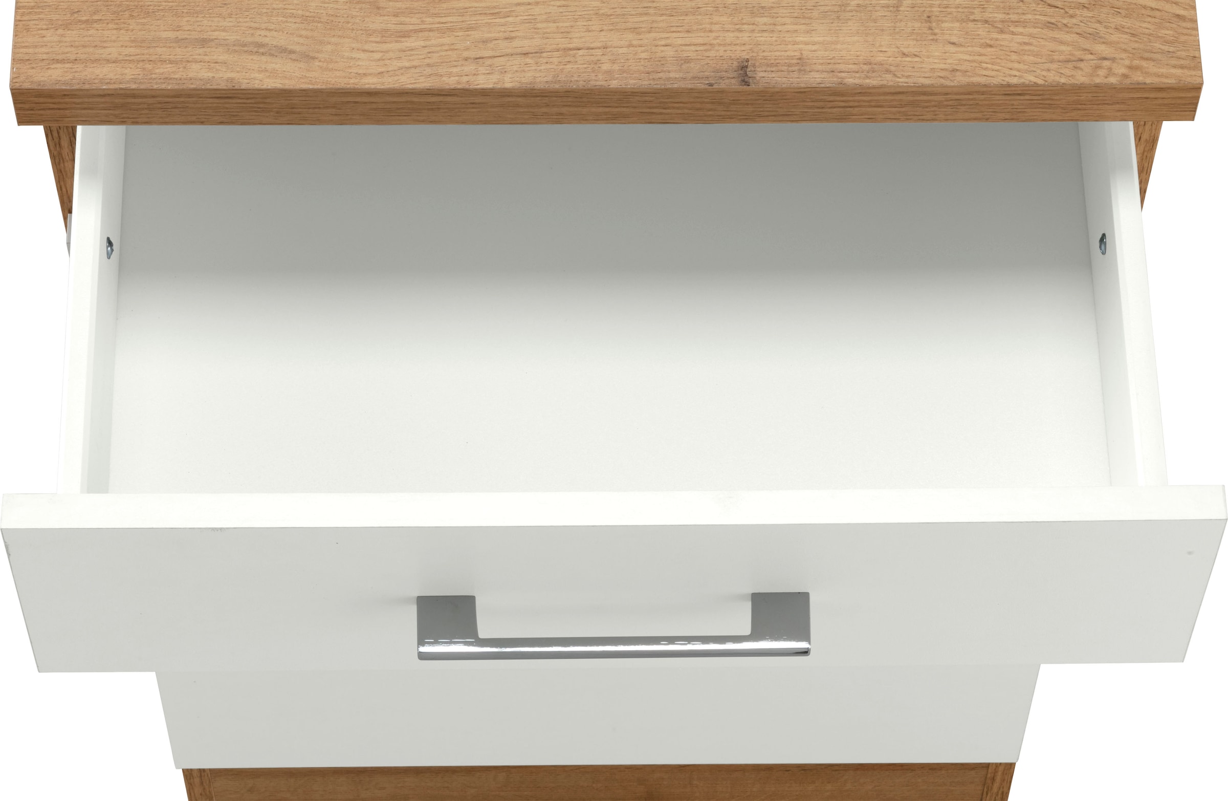 KOCHSTATION Auszugsunterschrank »KS-Colmar« 50 cm, mit Metallgriff, alles sofort greifbar dank zwei großer Auszüge