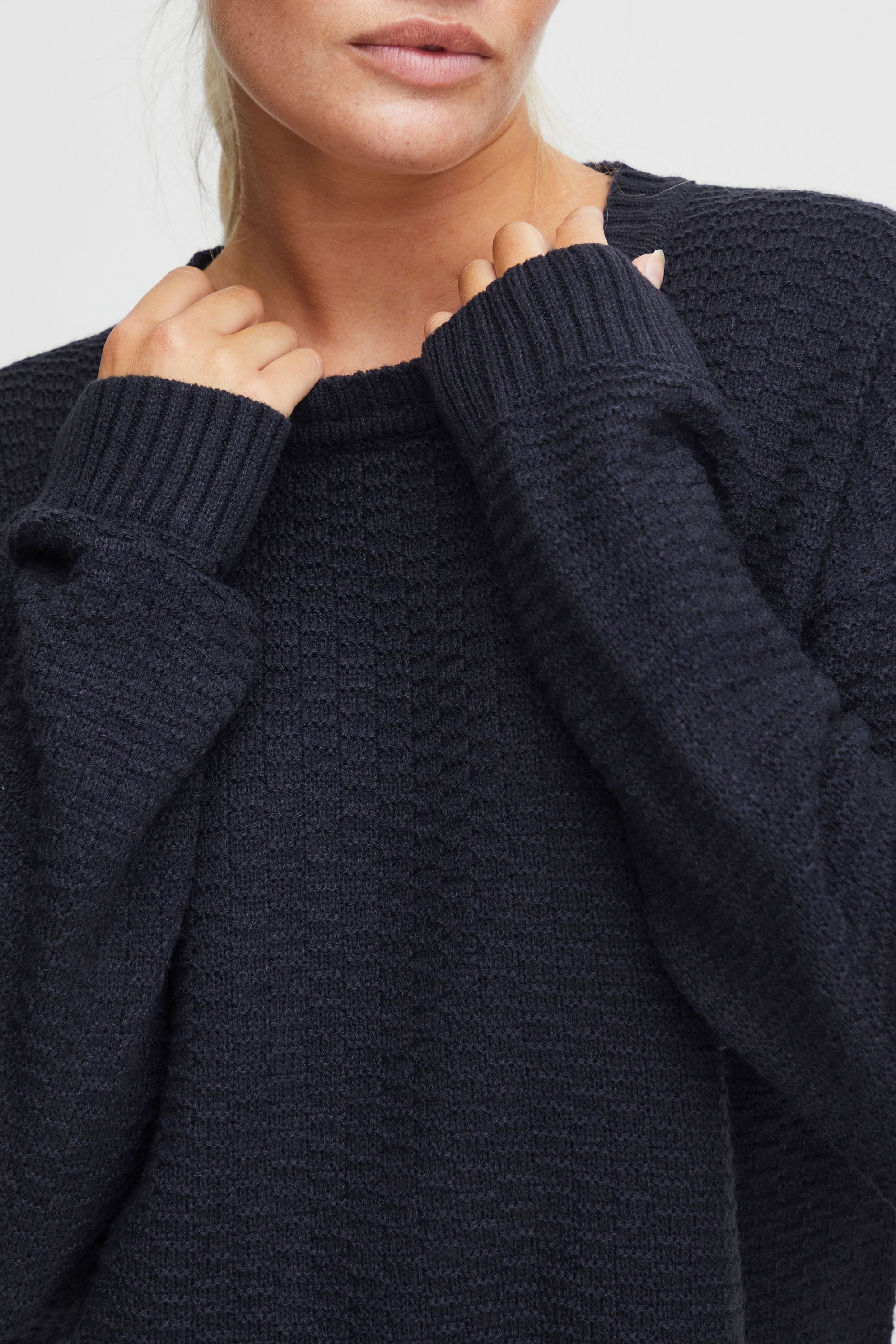 OXMO Strickfleece-Pullover »Strickpullover OXMilla«
