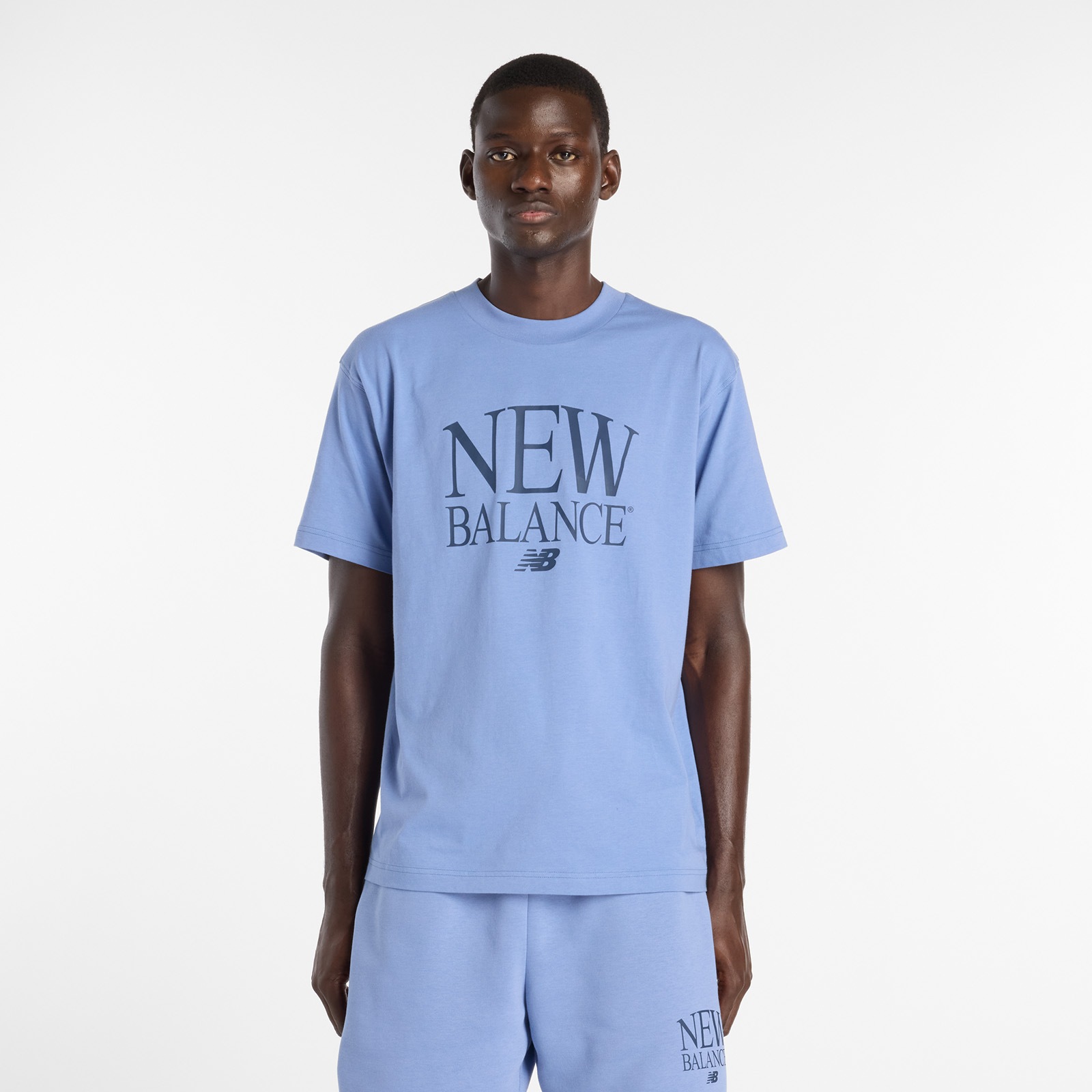 New Balance T-Shirt für Jugendliche, Kurzarm, mit modernem Print
